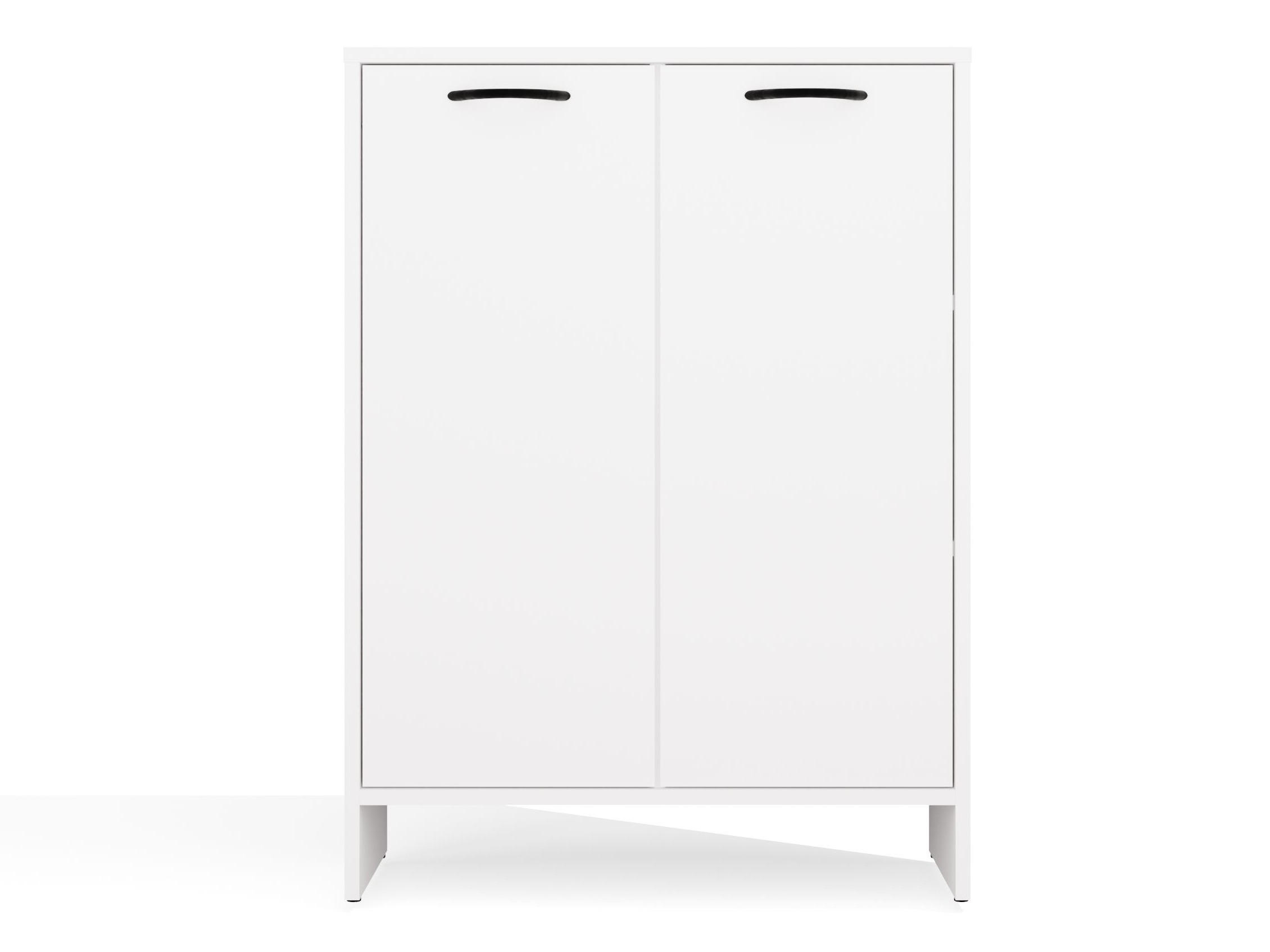 Stehender Badezimmerschrank Servou 112 (Weiss)