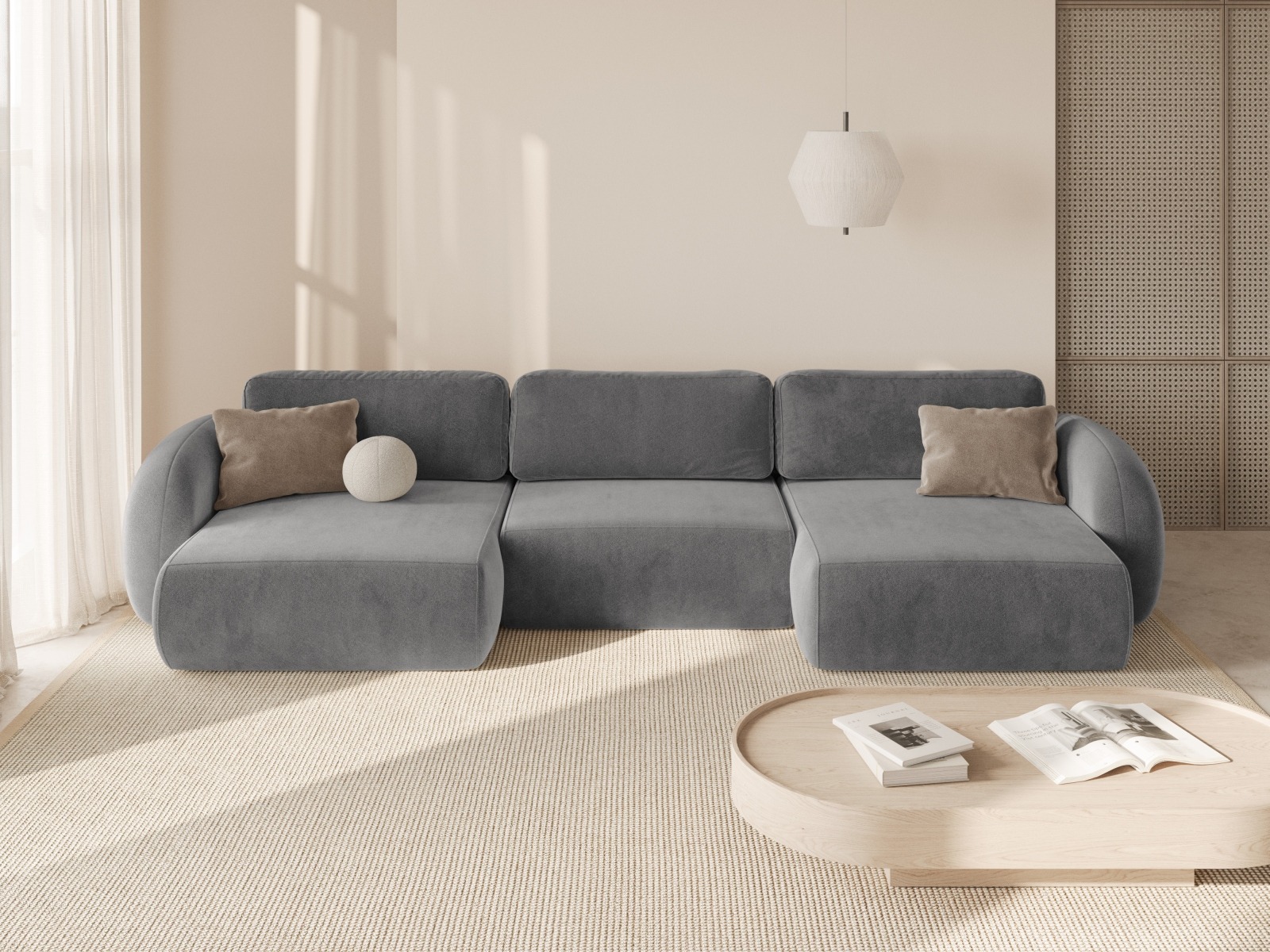 Ecksofa Franklin 208 (Magic Velvet 2241)