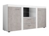 Kommoden Tucson 104 (Weiss + Beton)