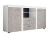 Kommoden Tucson 104 (Weiss + Beton)