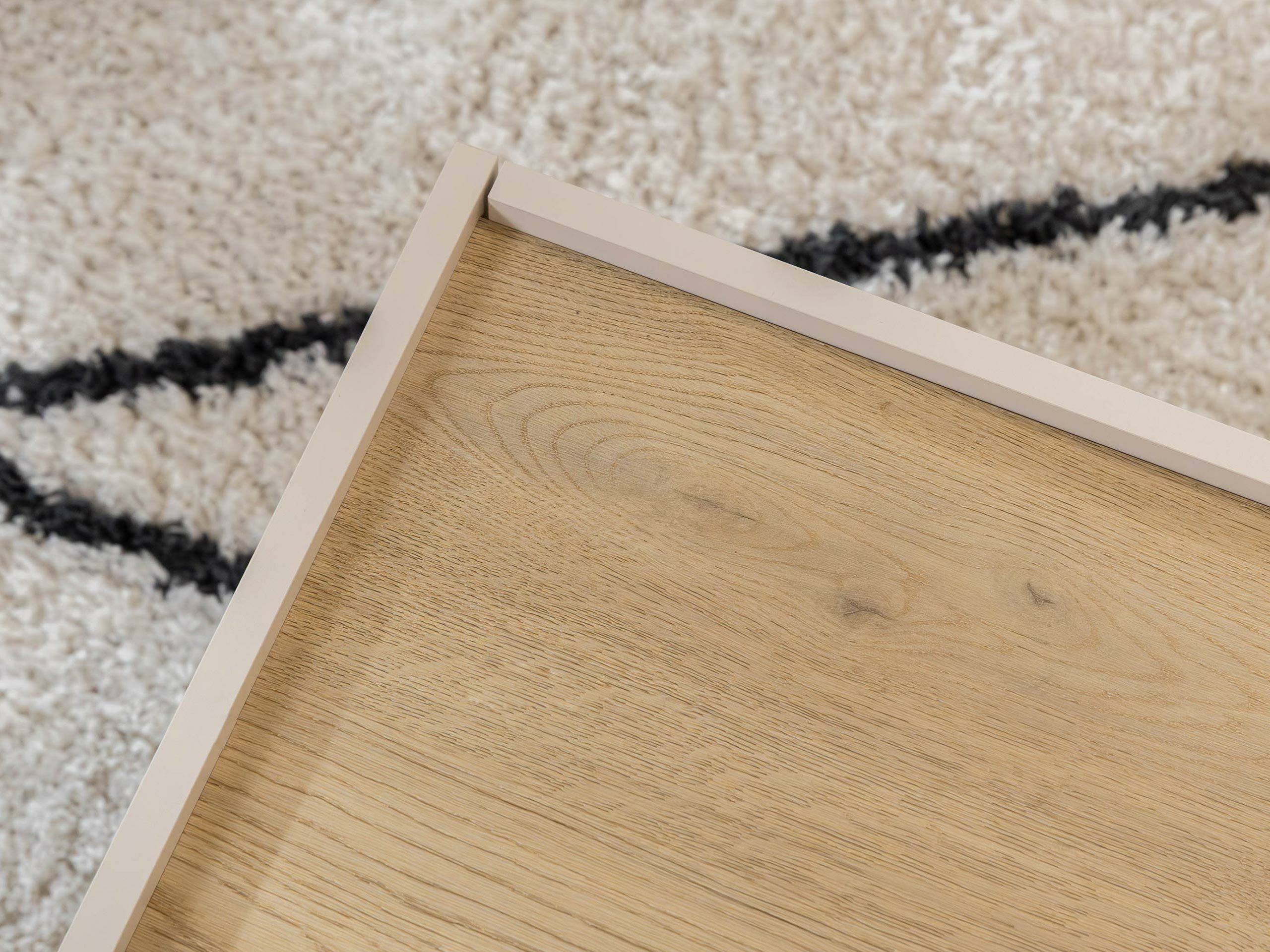 Couchtisch Comfivo Tilia (Hellbraun + Eichenholzoptik)