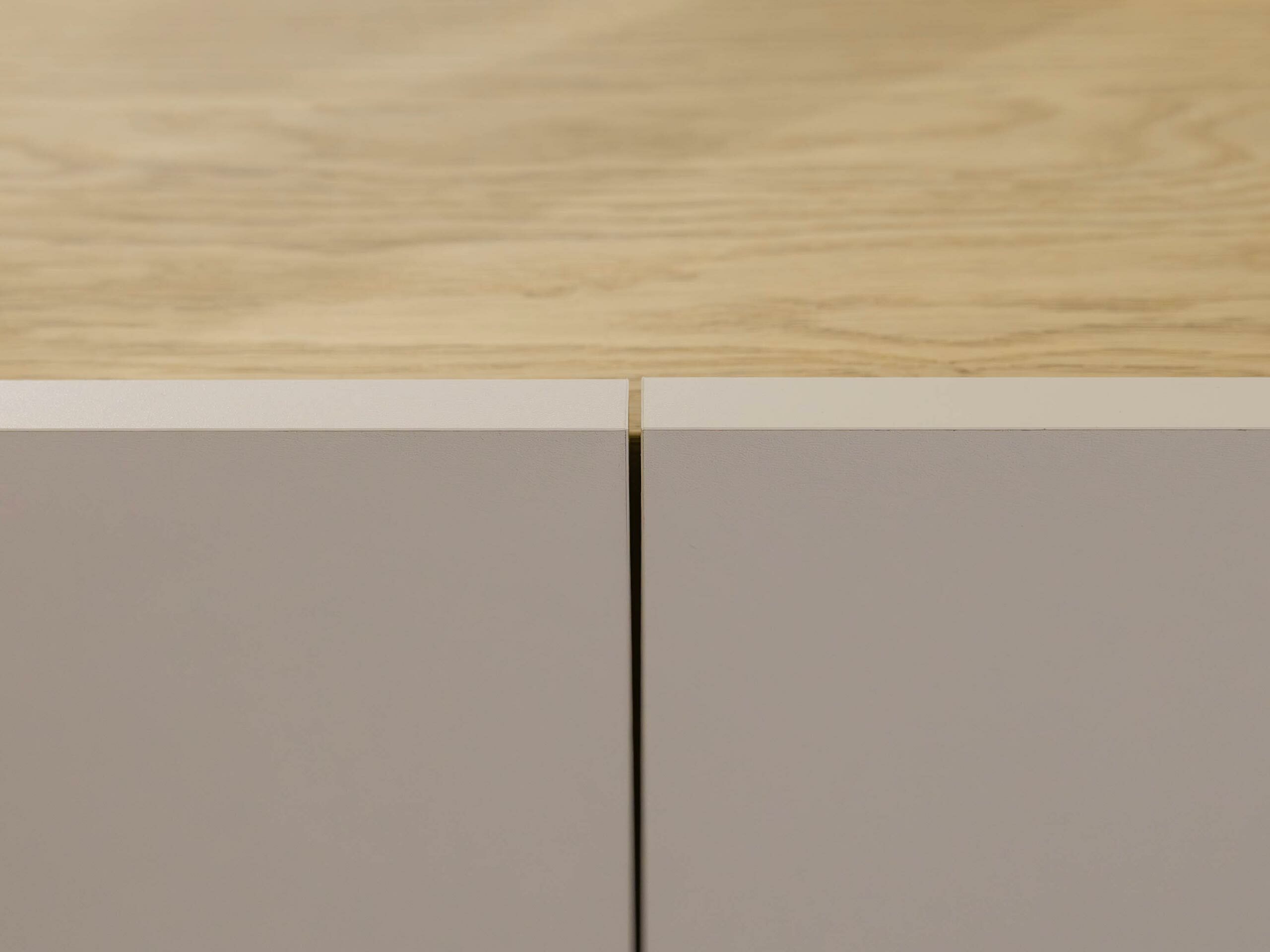 Couchtisch Comfivo Tilia (Kaschmir + Eichenholzoptik)