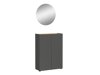 Flurgarnitur Lircamu 105 (Graphit)