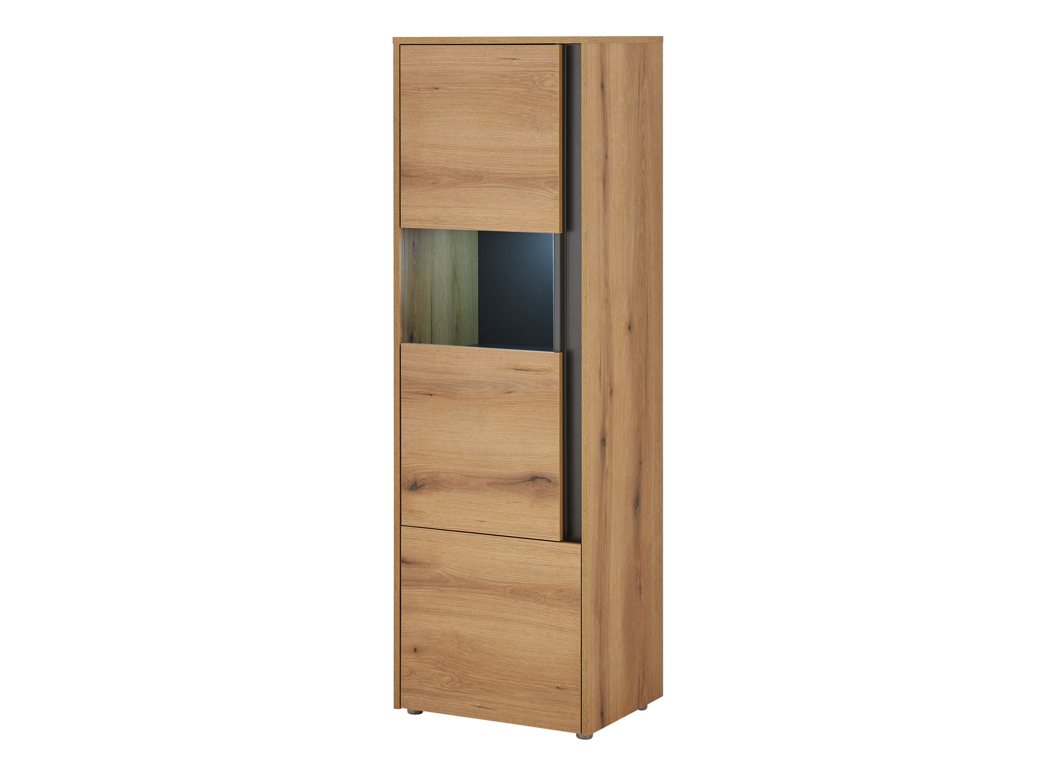 Regal Elbsori 102 (Eichenholzoptik + Anthrazit)