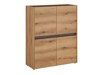 Sideboard Elbsori 111 (Eichenholzoptik + Anthrazit)