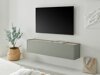 TV-Möbel Elbsori 108 (Grün + Eichenholzoptik)