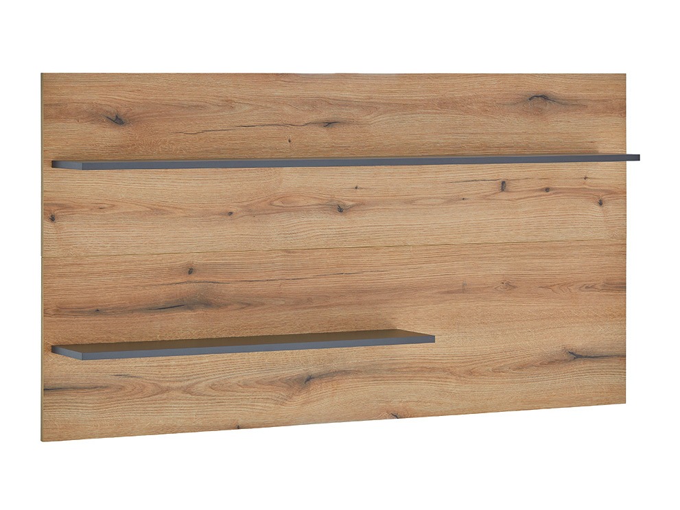 Wandregal Elbsori 112 (Eichenholzoptik + Anthrazit)