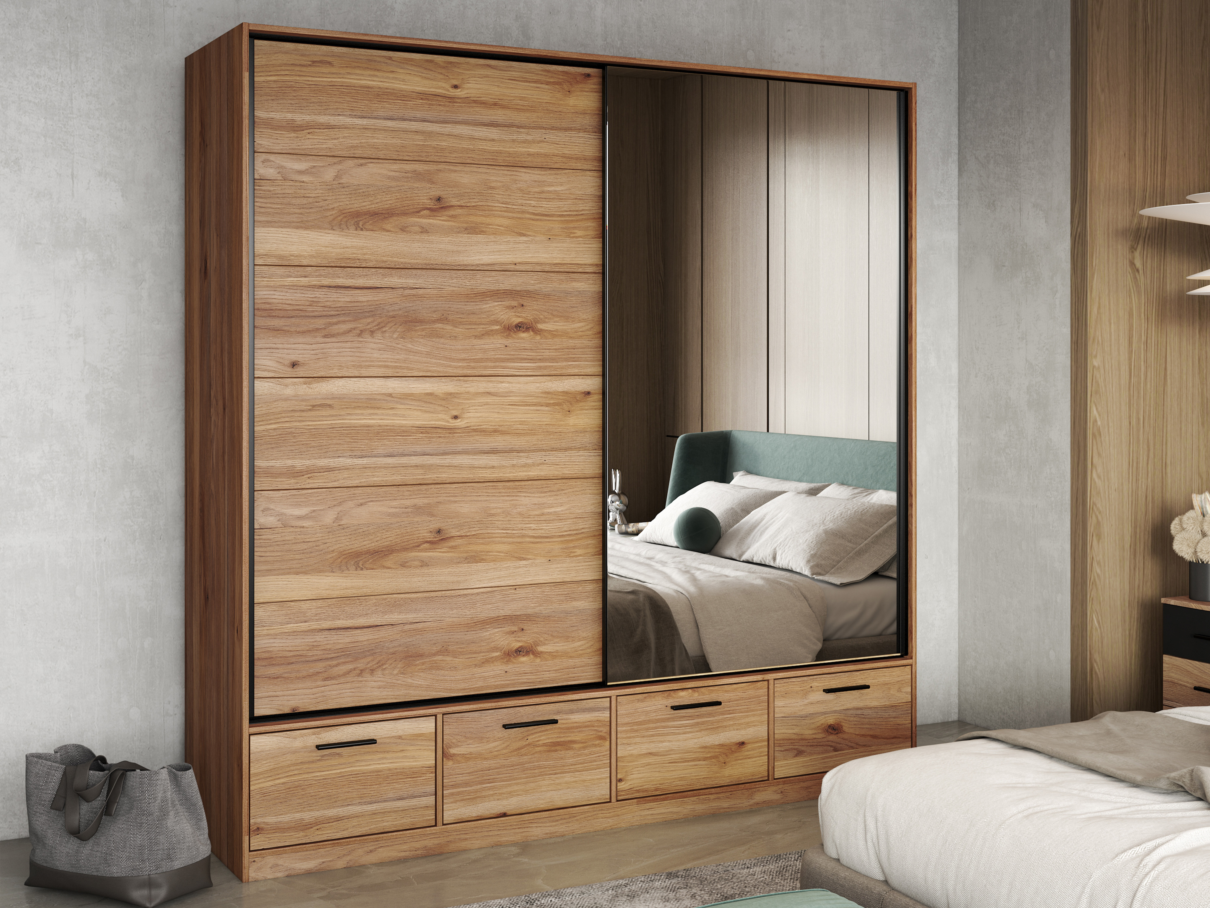 Kleiderschrank Melvele 122