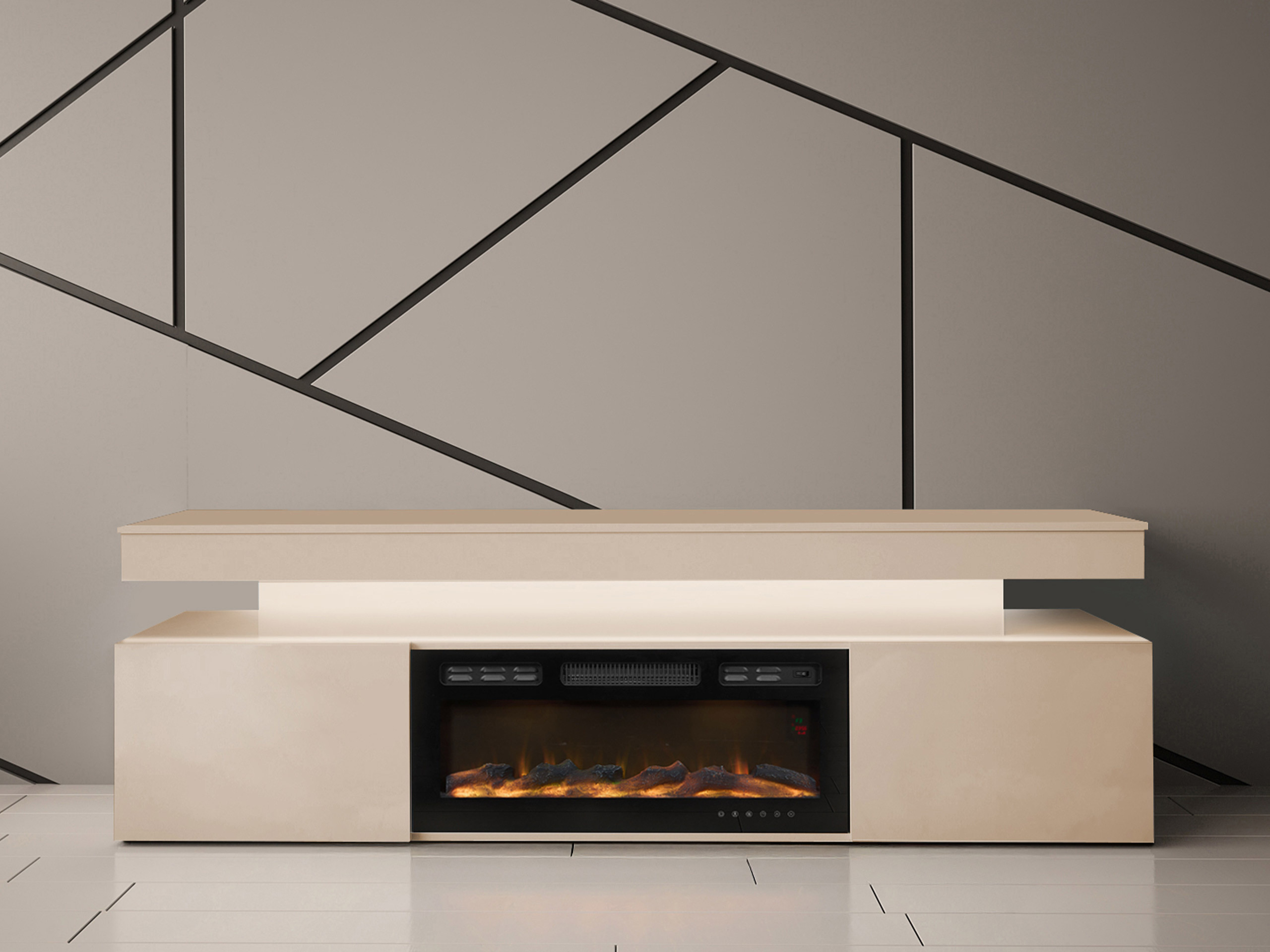 TV-Möbel Monfero 104 (Hellbraun)