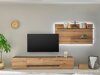 Wohnzimmer-Sets Elbsori 124 (Eichenholzoptik + Anthrazit)