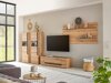 Wohnzimmer-Sets Elbsori 128 (Eichenholzoptik + Anthrazit)