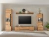 Wohnzimmer-Sets Elbsori 130 (Eichenholzoptik + Anthrazit)