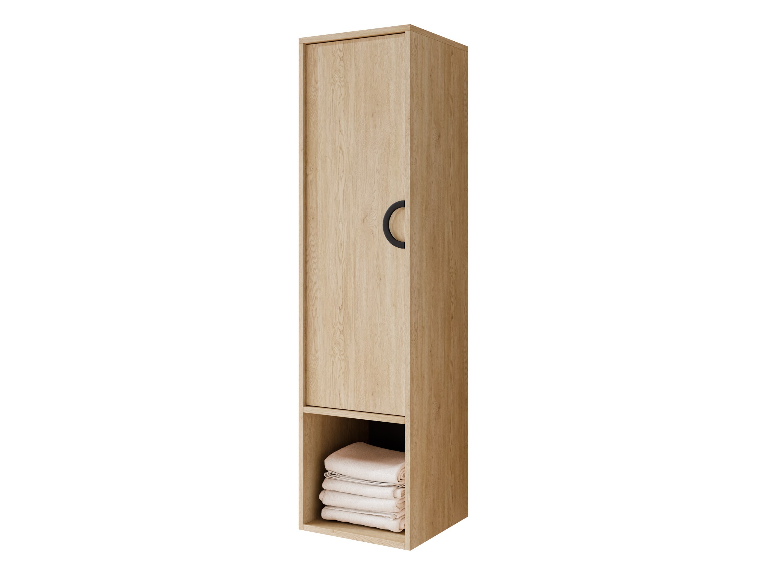 Badezimmer-Hängeschrank Sodalis (Eiche)