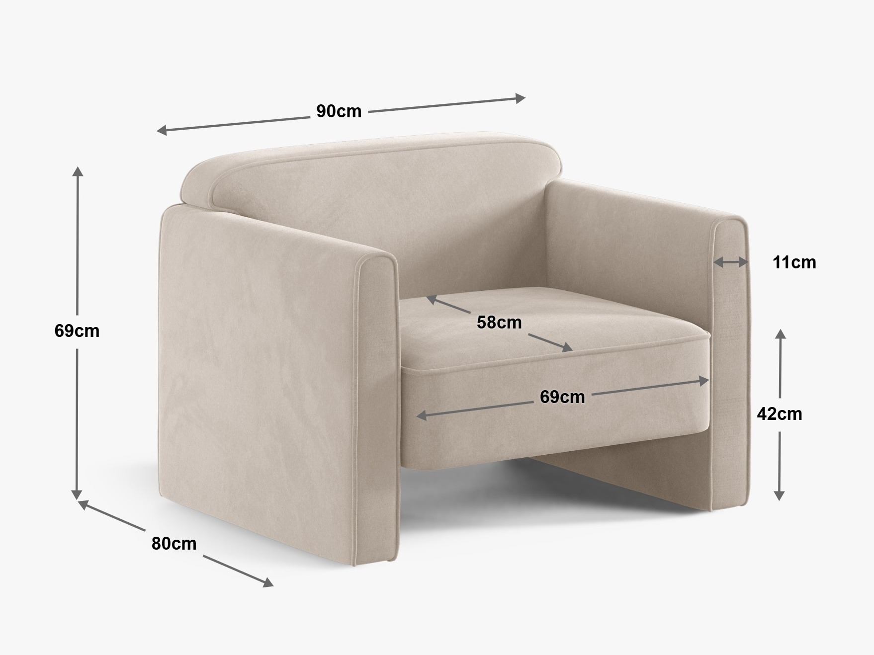 Sessel Beckley 201 (Heritage Ocean)