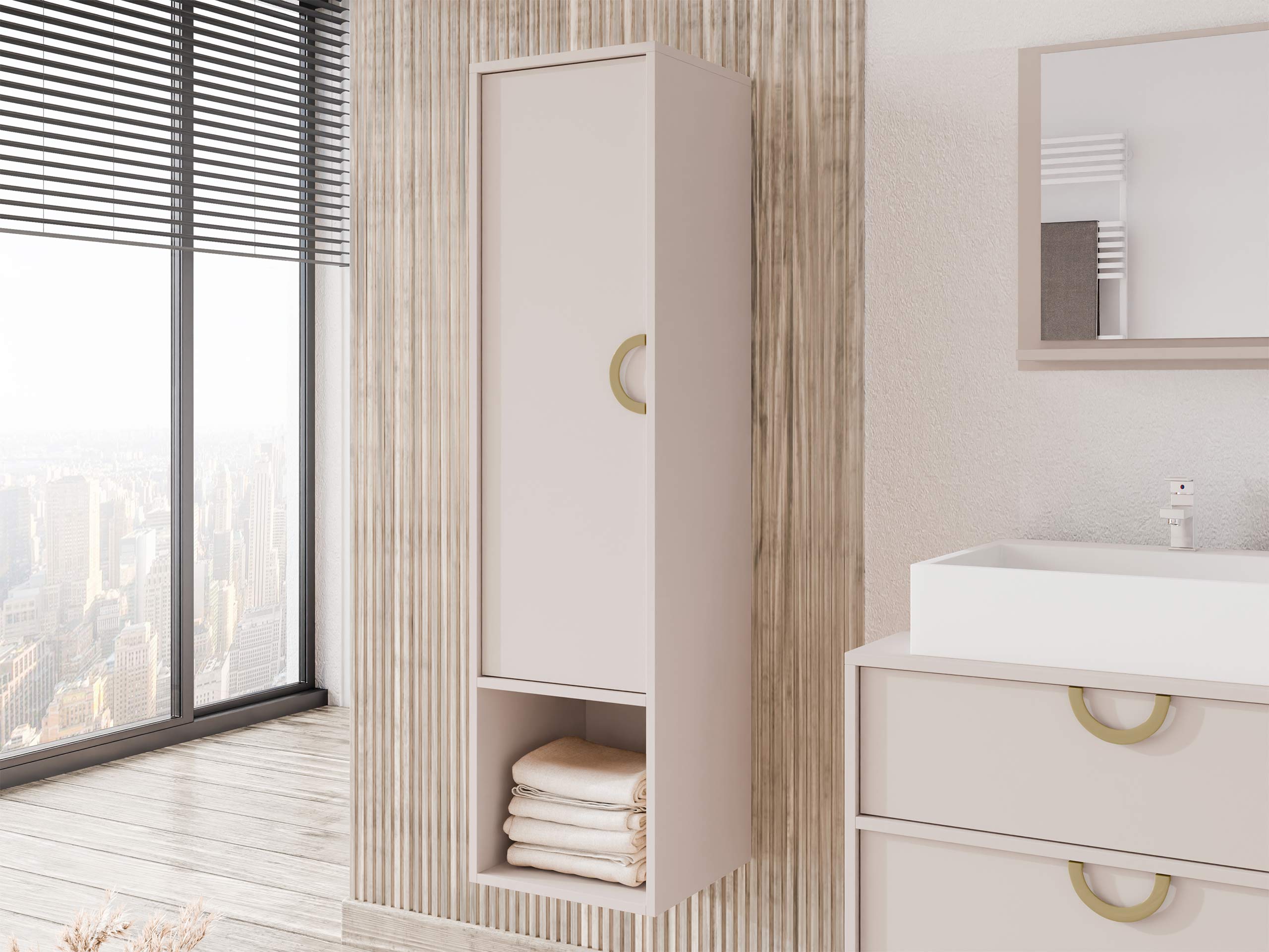 Wandhängeschrank für Badezimmer Sodalis