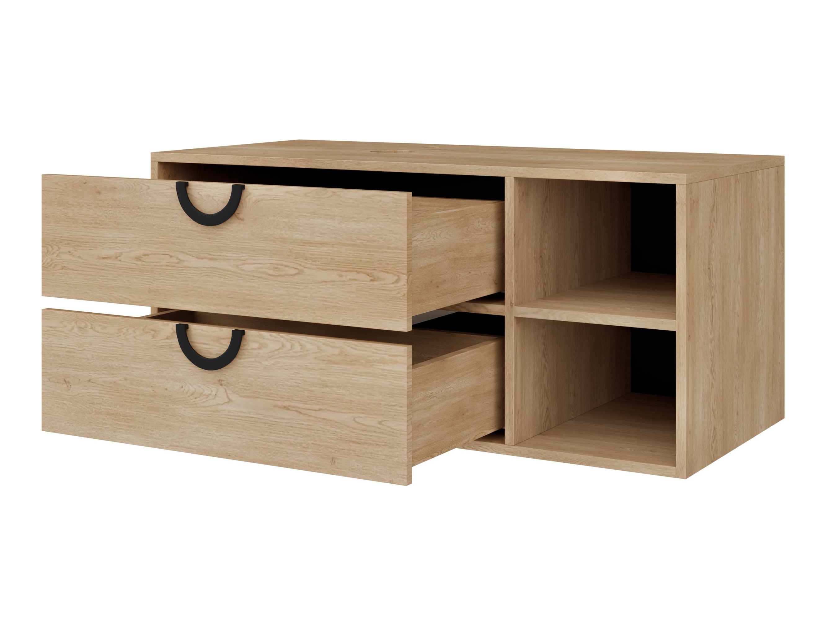 Badezimmer-Set Sodalis (Walnussholzoptik)