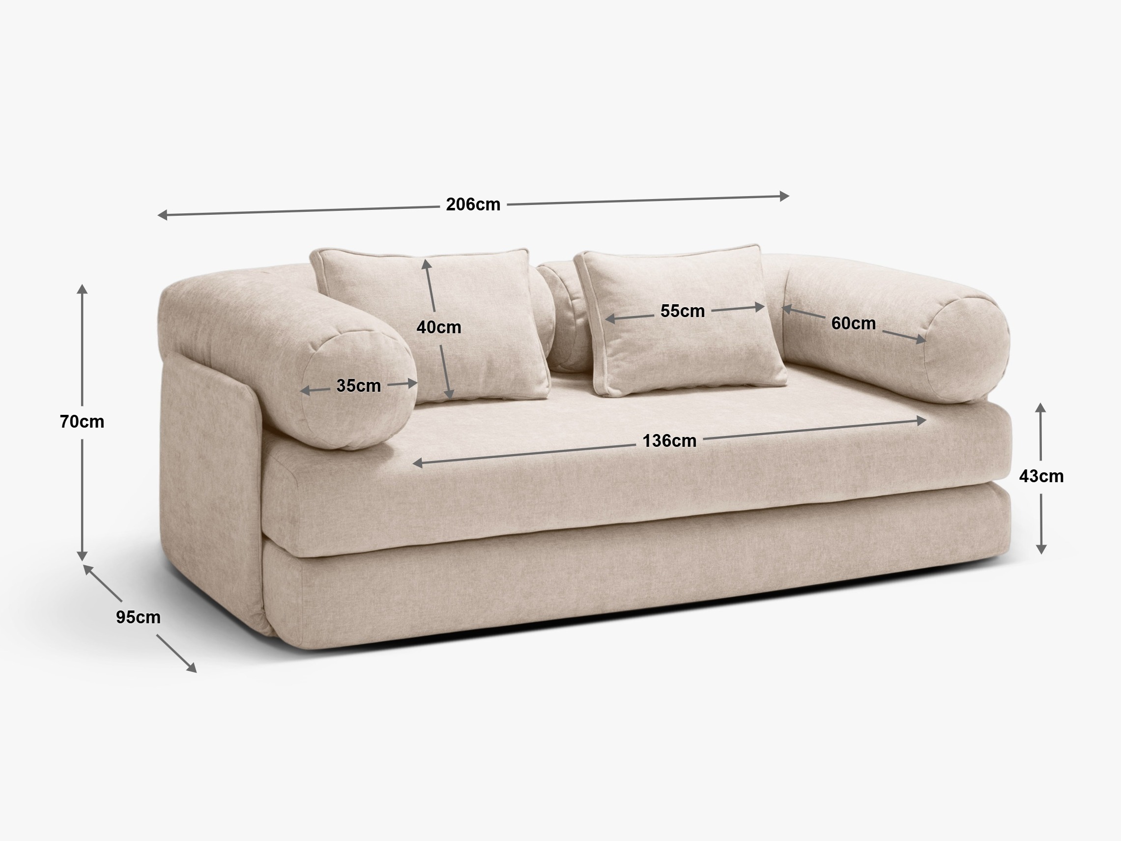 Schlafsofa Beckley 202 (Liberty 16)