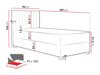 Boxspringbett Sanford 108 (Manila 14)