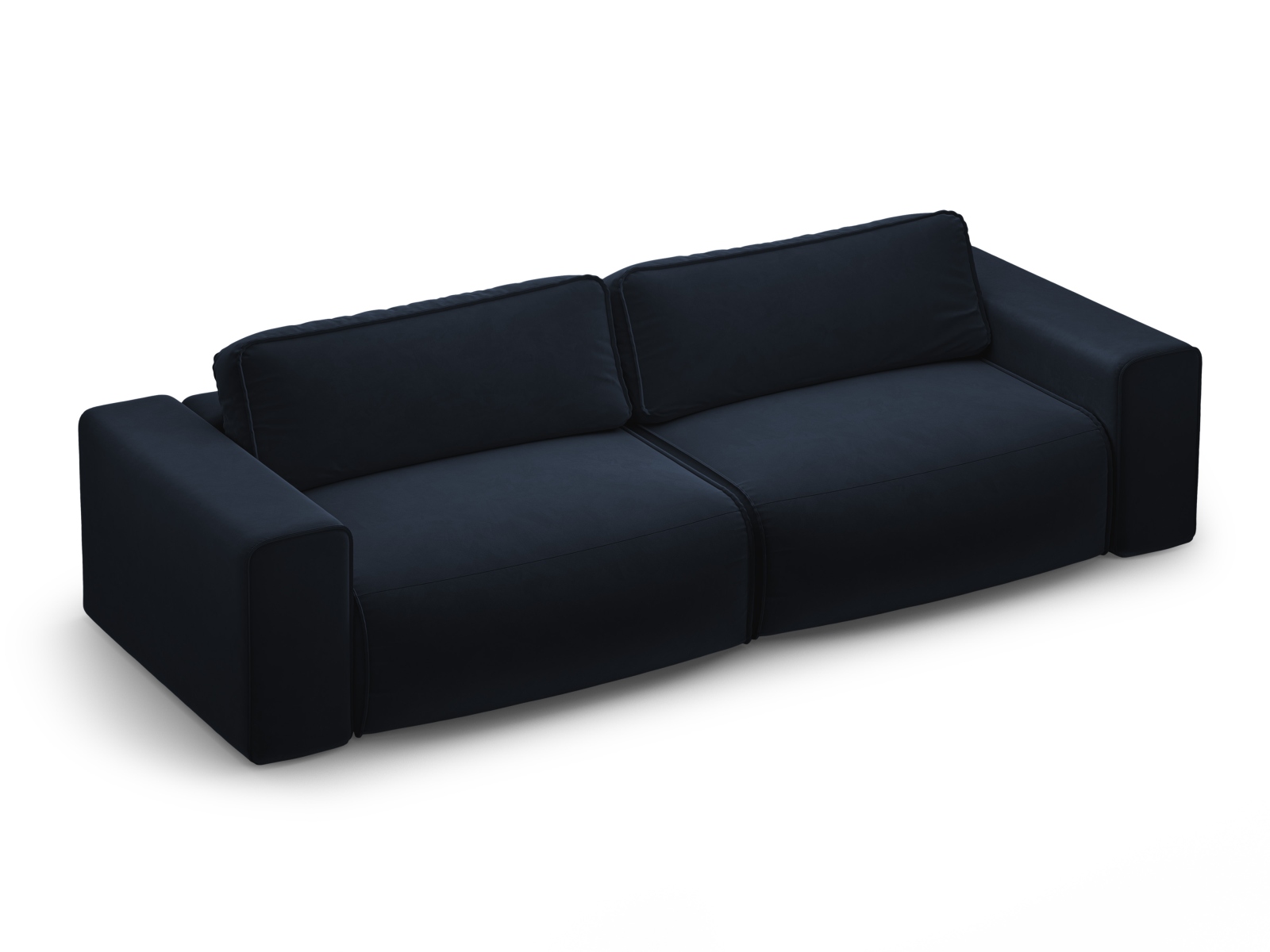 Schlafsofa Beckley 204 (Paris Dunkel Blau)