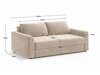 Schlafsofa Beckley 203 (Baltimore Sand)