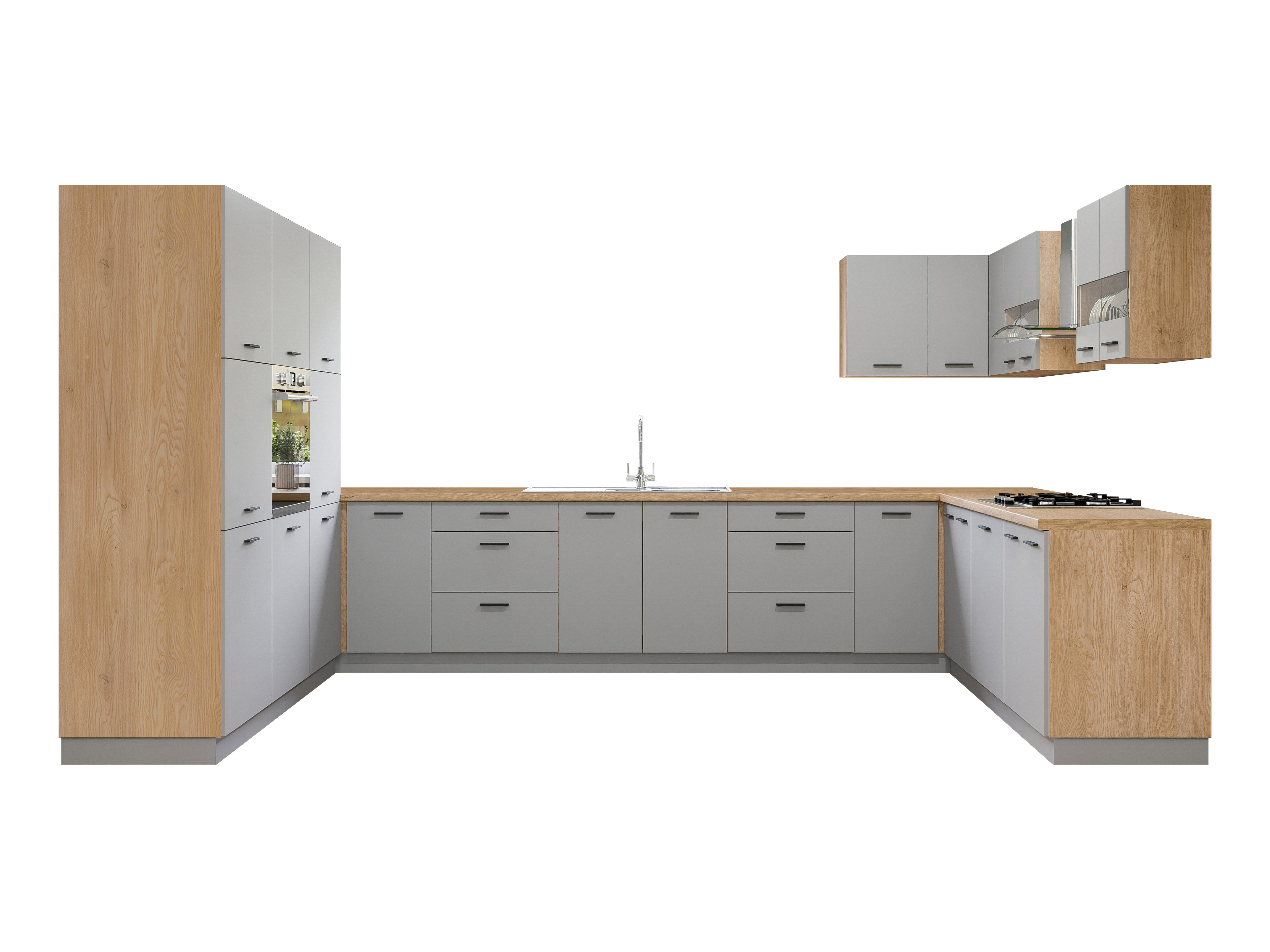 Modulares Küchenset Ati Grey 132