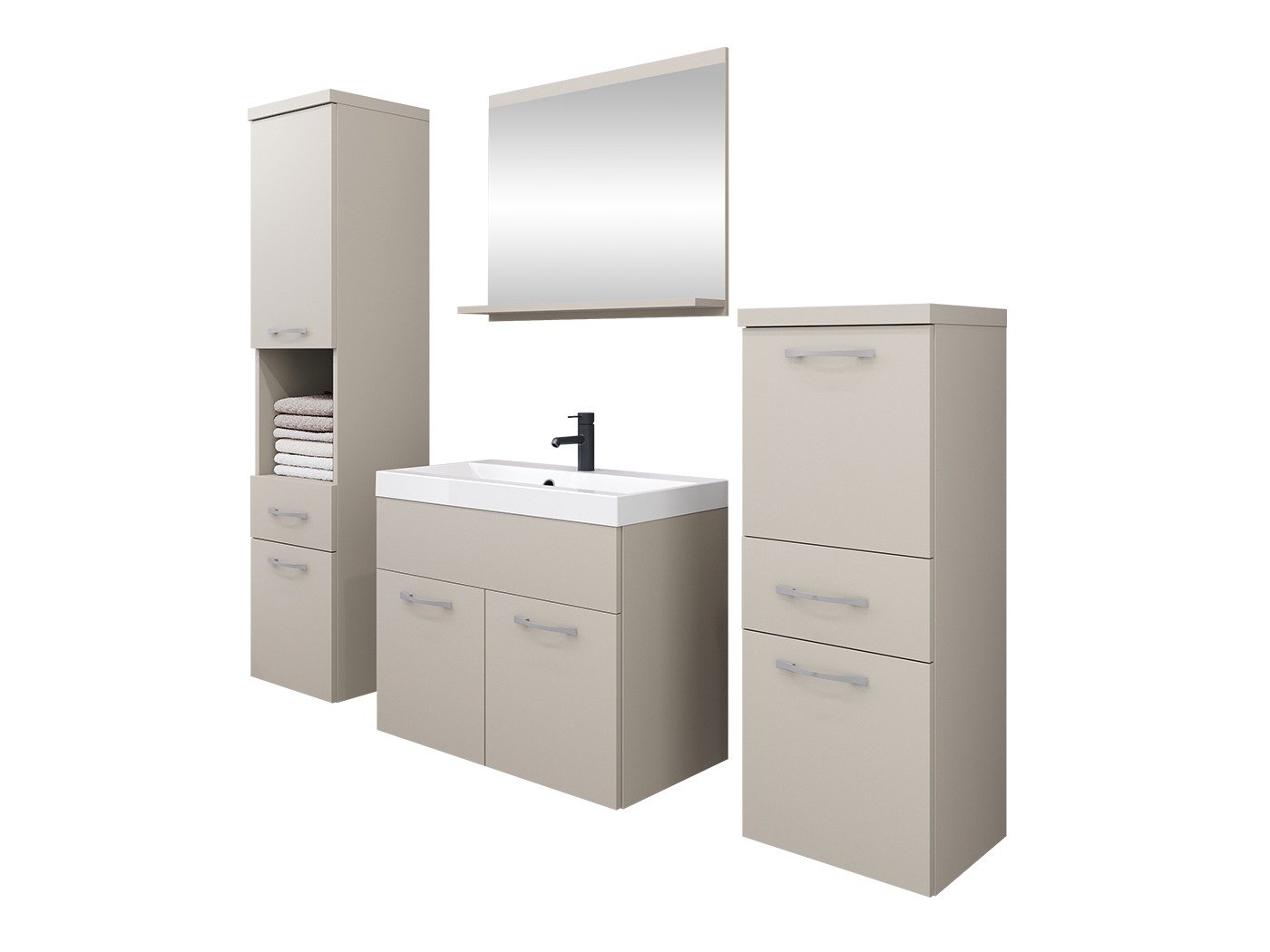 Badezimmer-Set Sarasota 109 (Kaschmir)