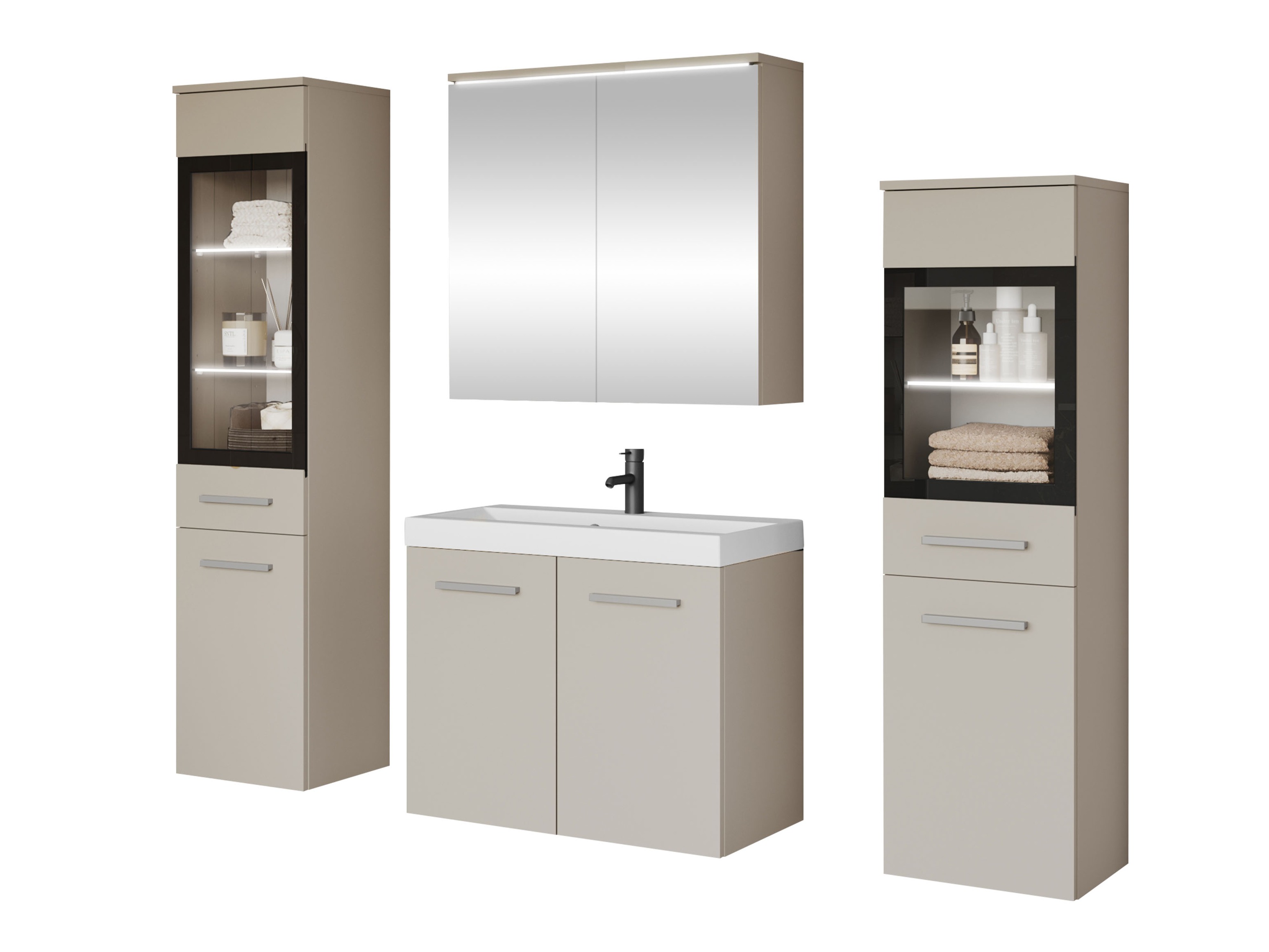 Badezimmer-Set Sarasota 140 (Kaschmir)