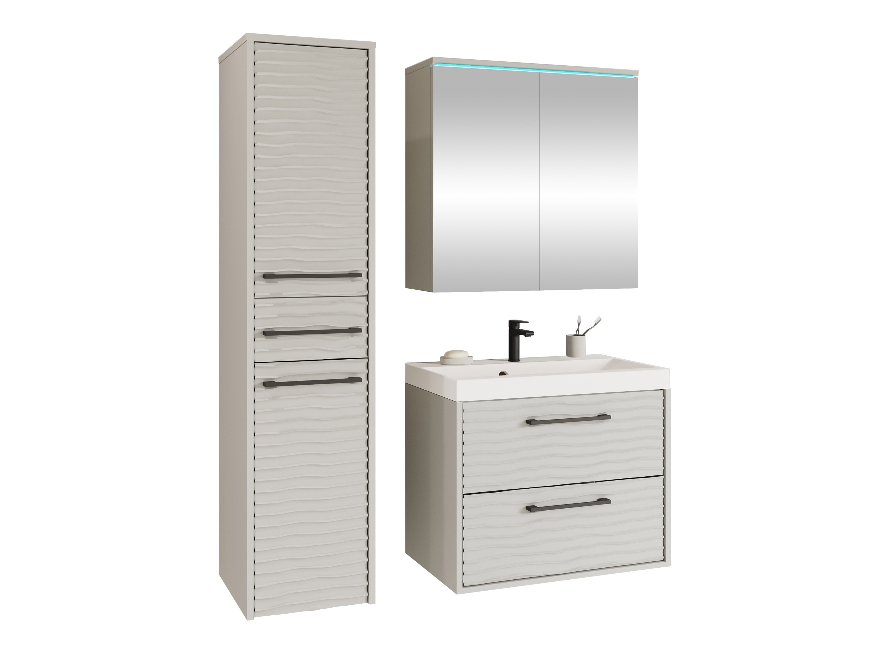 Badezimmer-Set Sarasota 173 (Kaschmir)