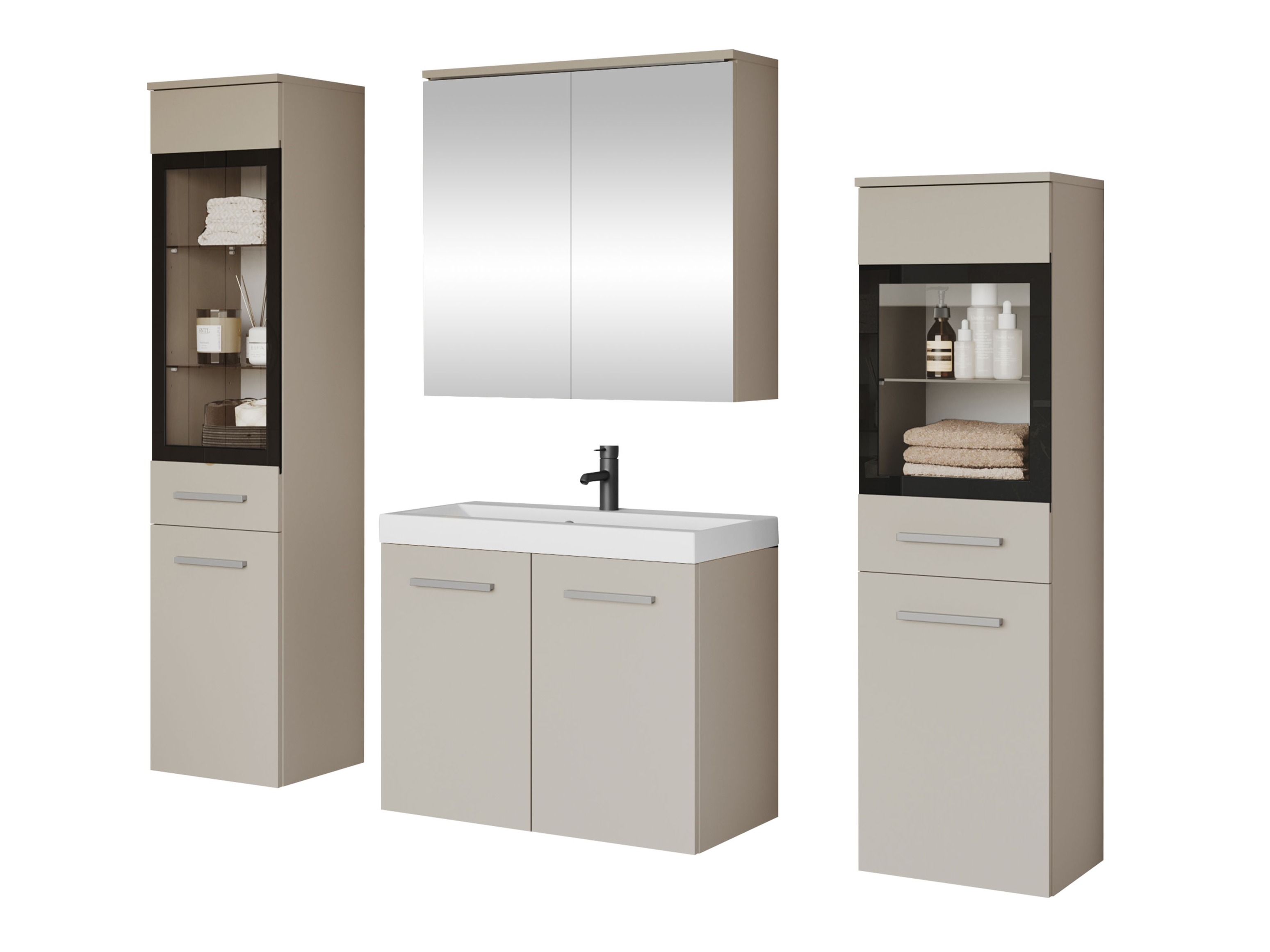 Badezimmer-Set Scientia III (Kaschmir)