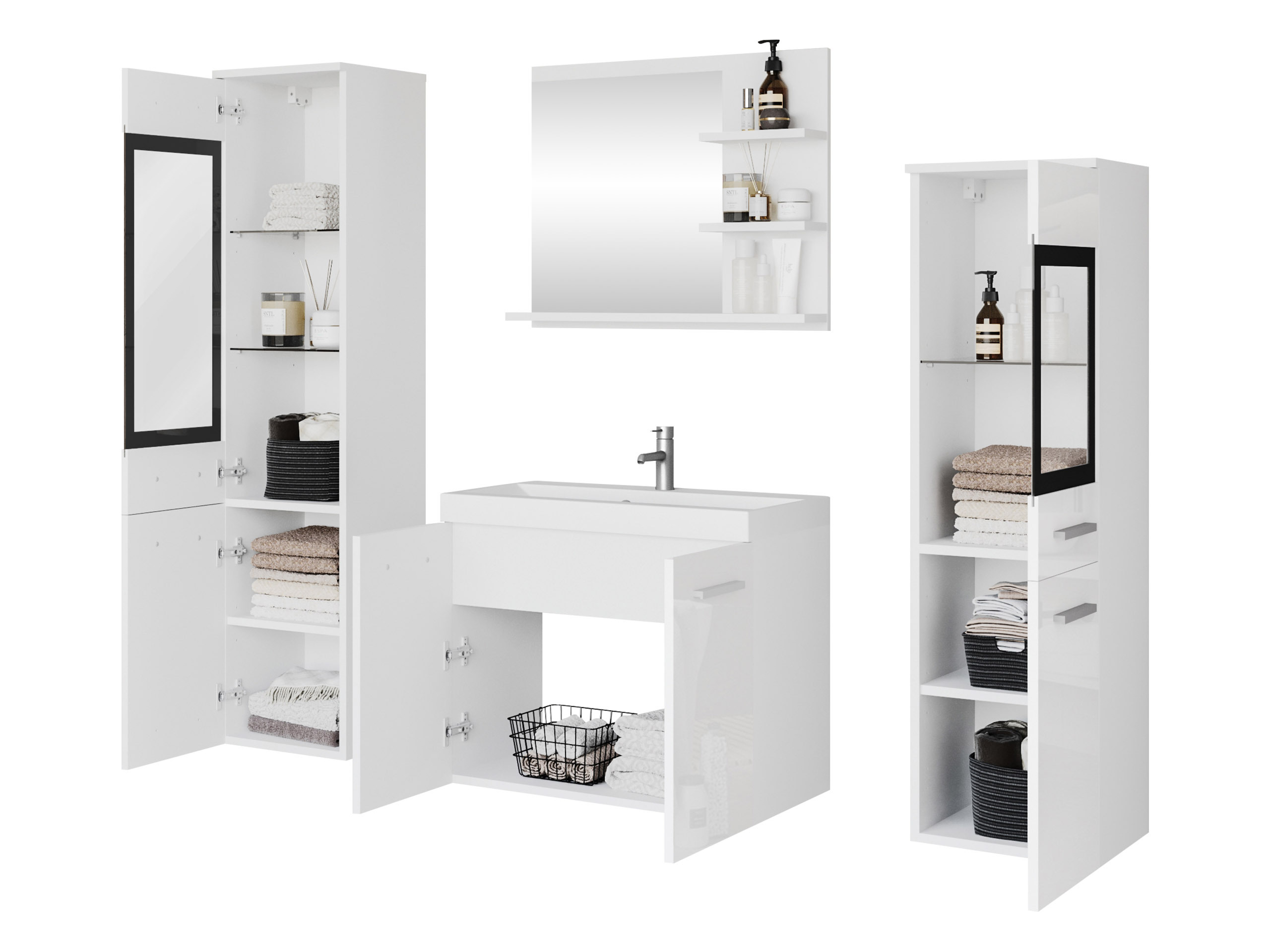 Badezimmer-Set Scientia IV (Kaschmir)