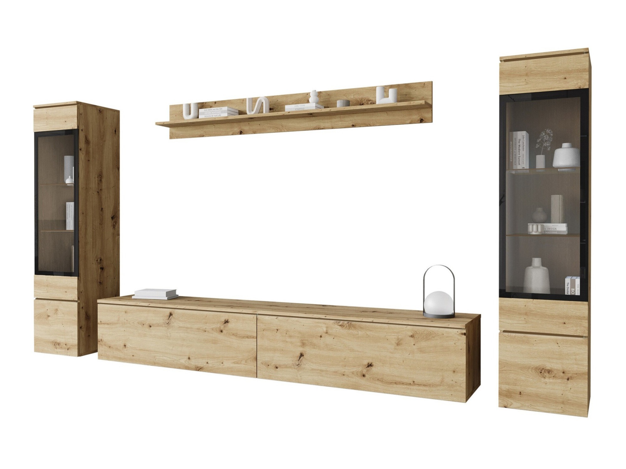Wohnzimmer-Sets Mirfivo 101 (Artisan Eichenholzoptik)