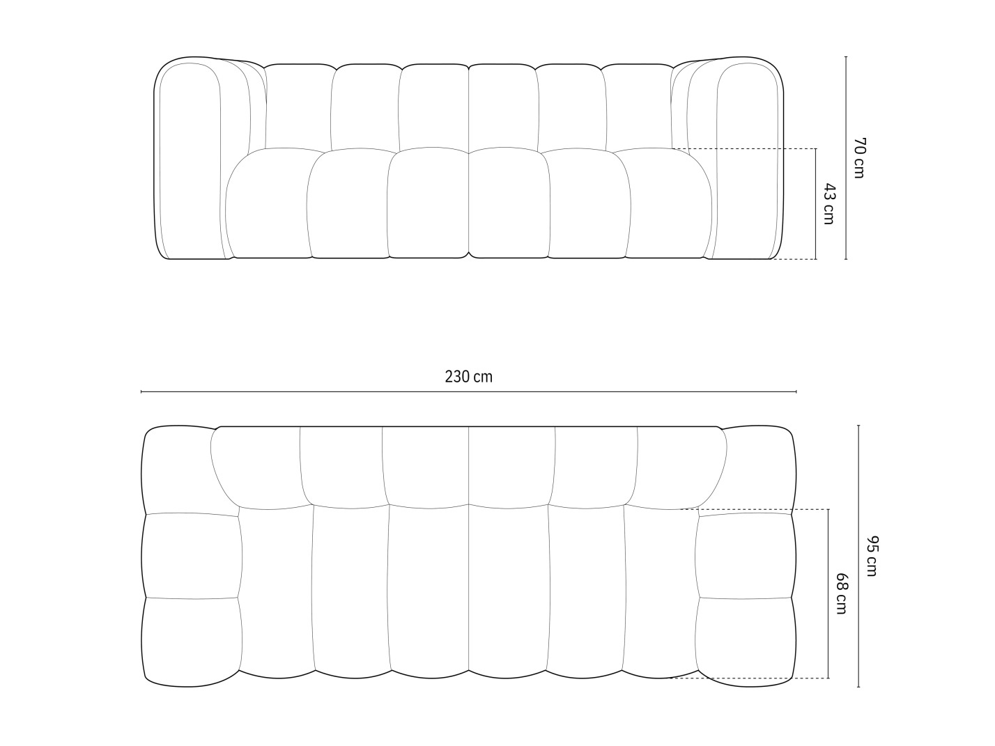 Sofa Cirleve 103 (Baloo 2074)