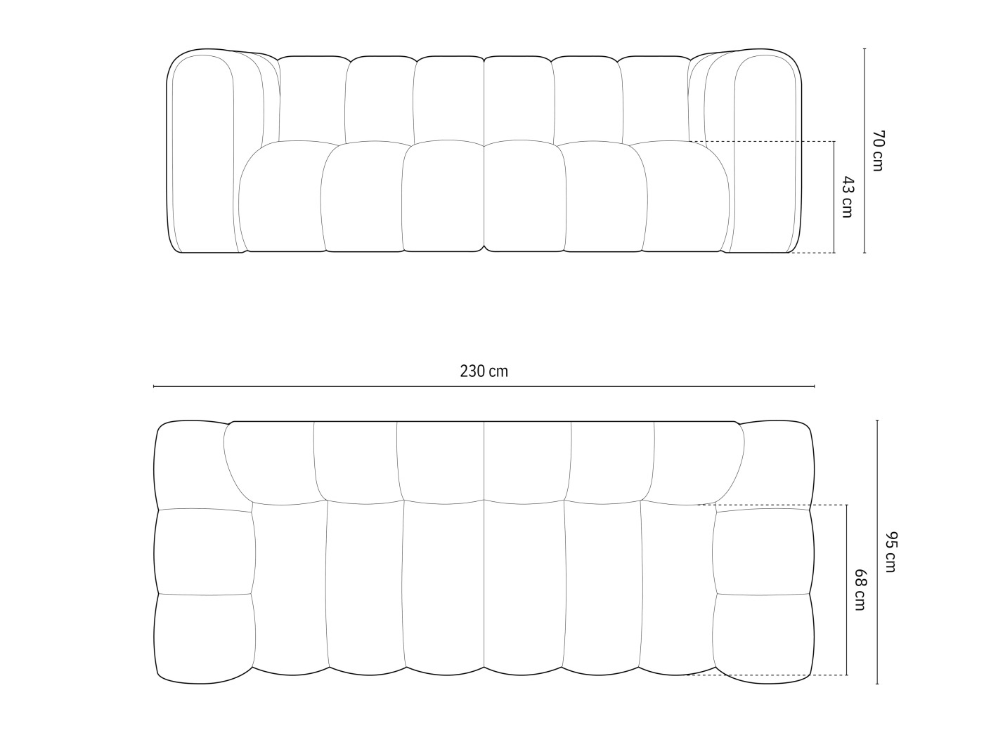 Sofa Cirleve 103 (Baloo 2085)