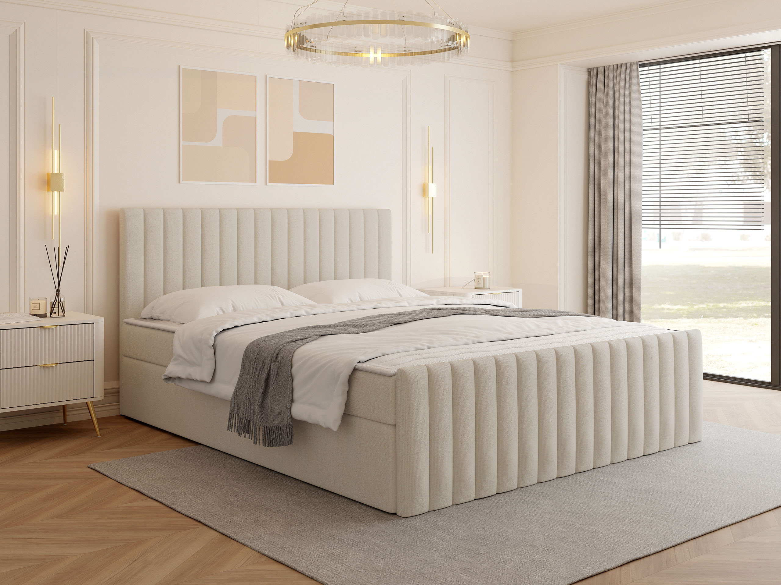 Boxspringbett Comfivo 482 (Manila 02)