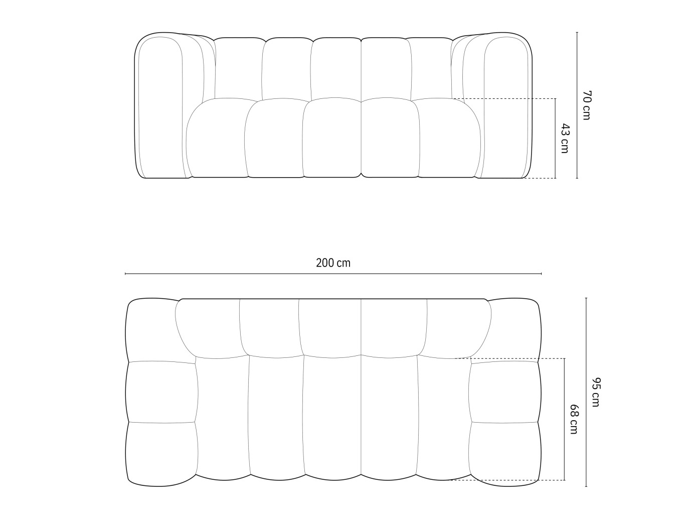 Sofa Cirleve 102 (Baloo 2073)
