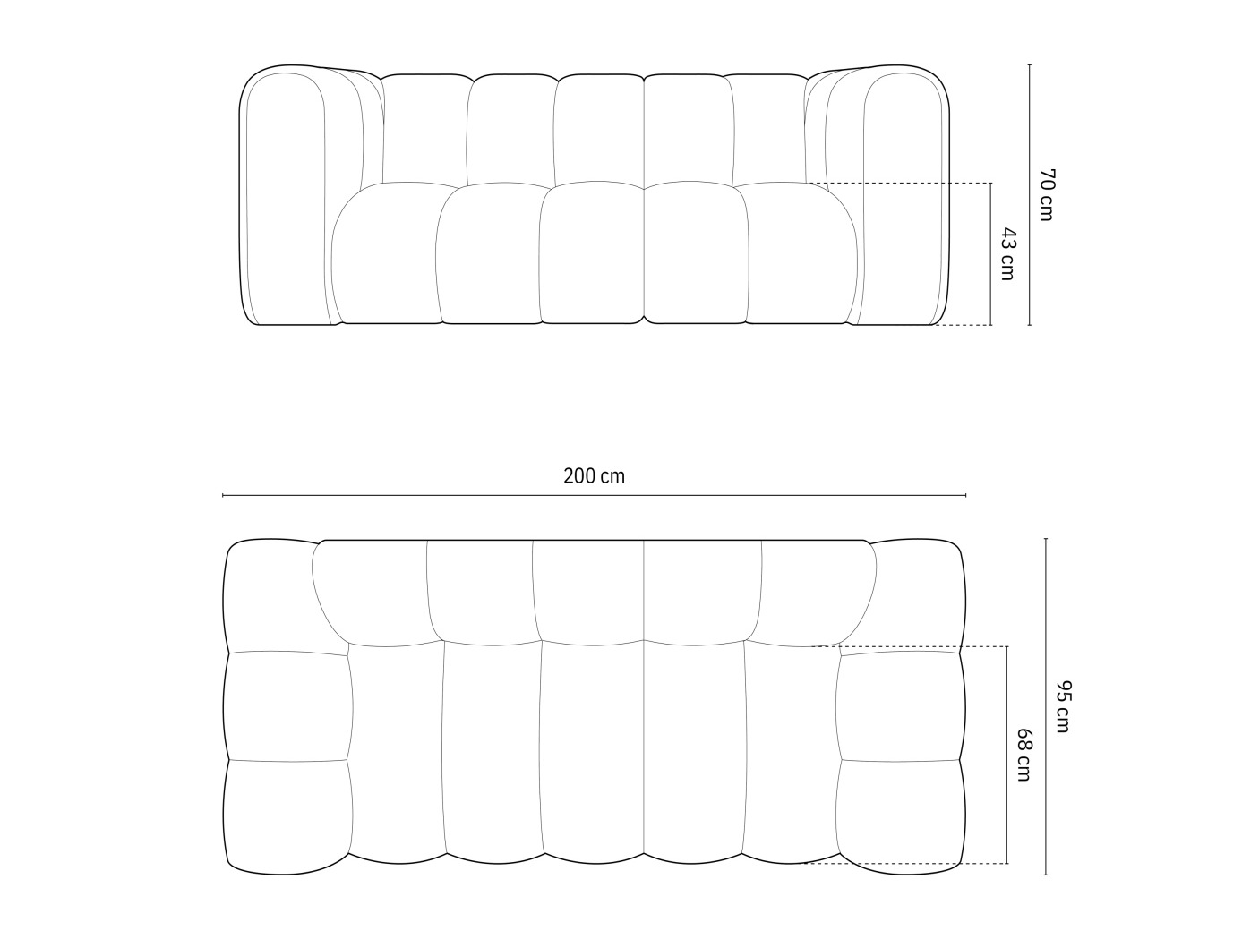 Sofa Cirleve 102 (Baloo 2074)