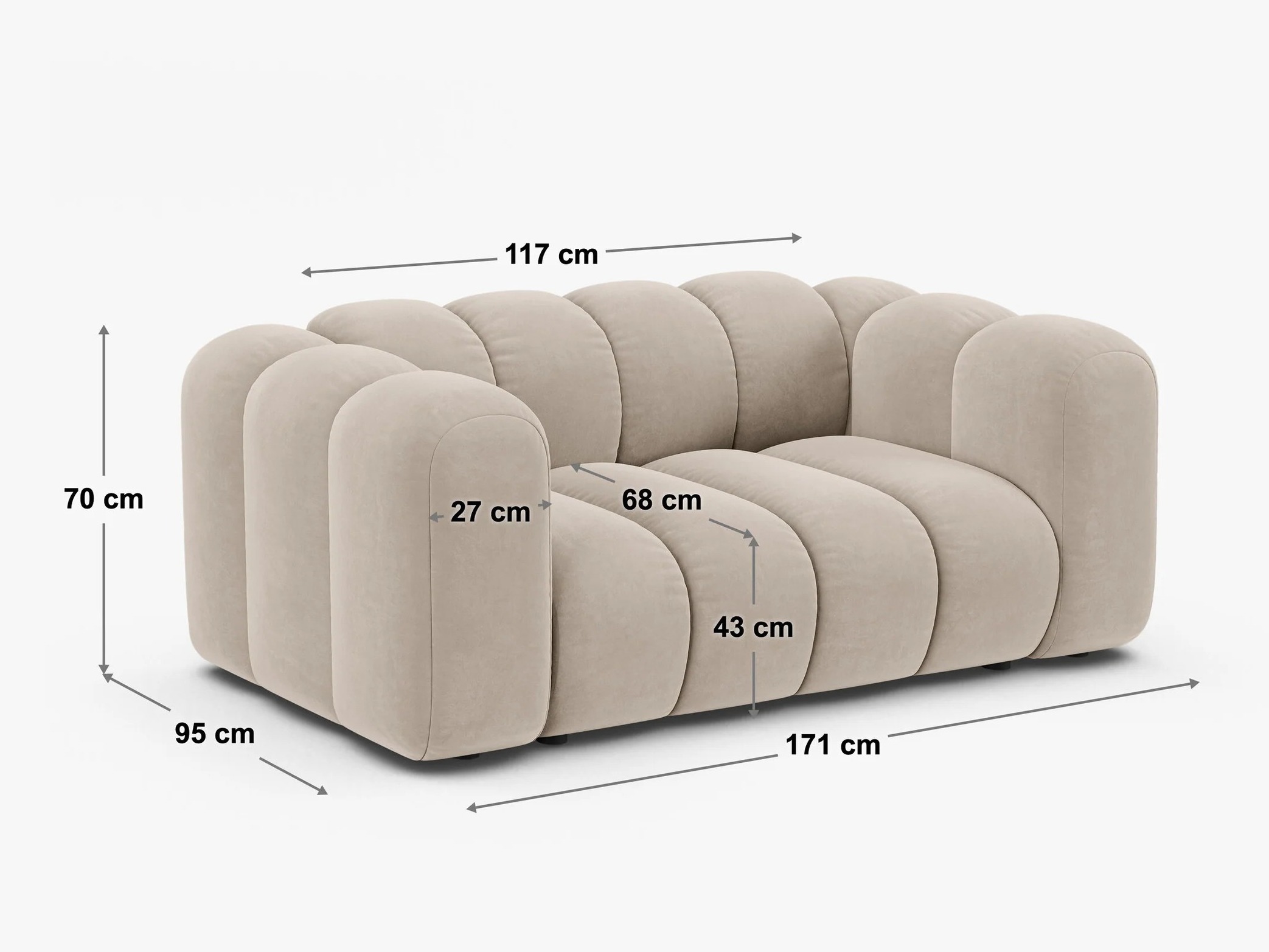 Sofa Cirleve 111 (Salvador 19)