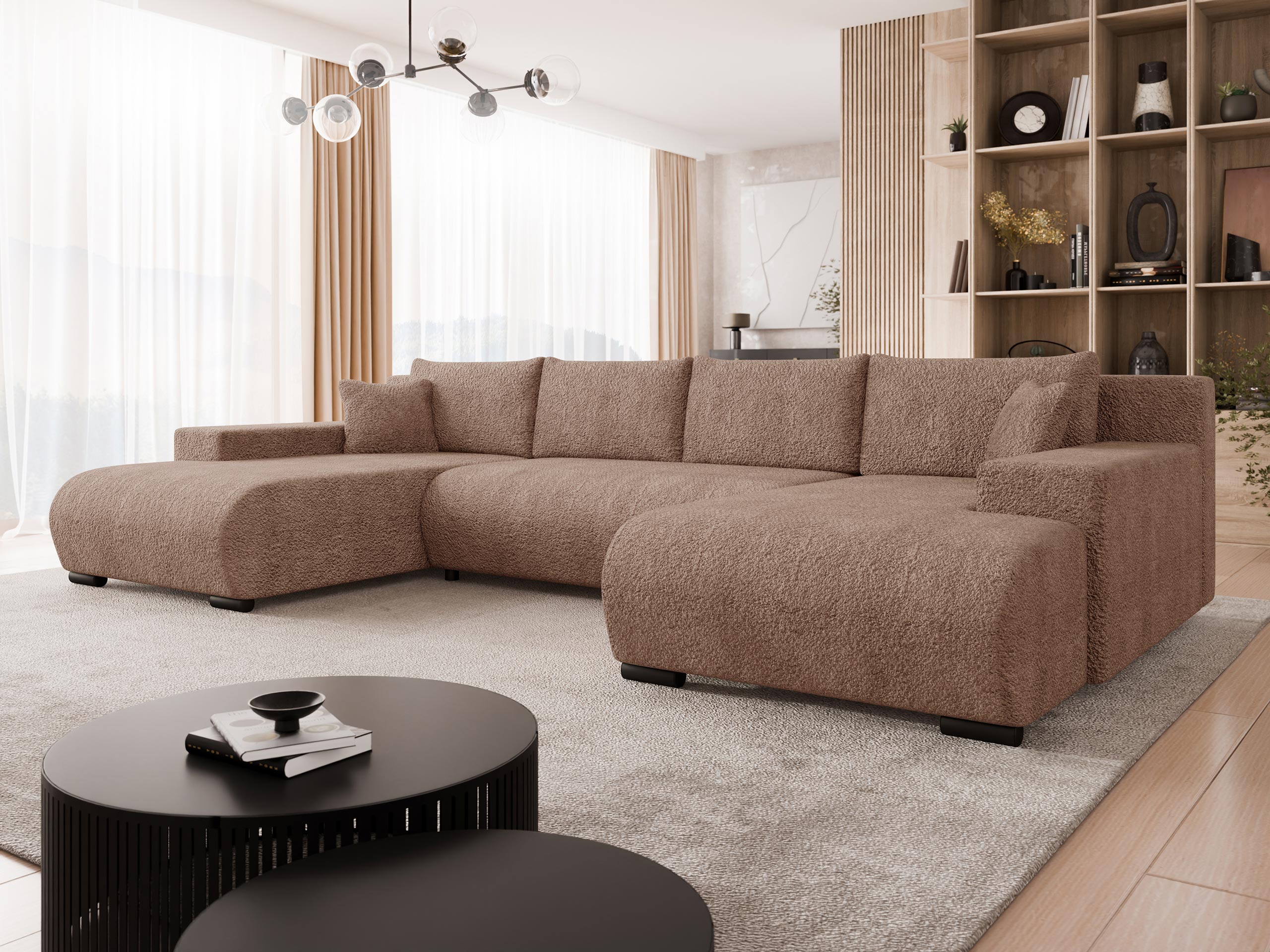 Ecksofa Comfivo Equus (Coral 45)