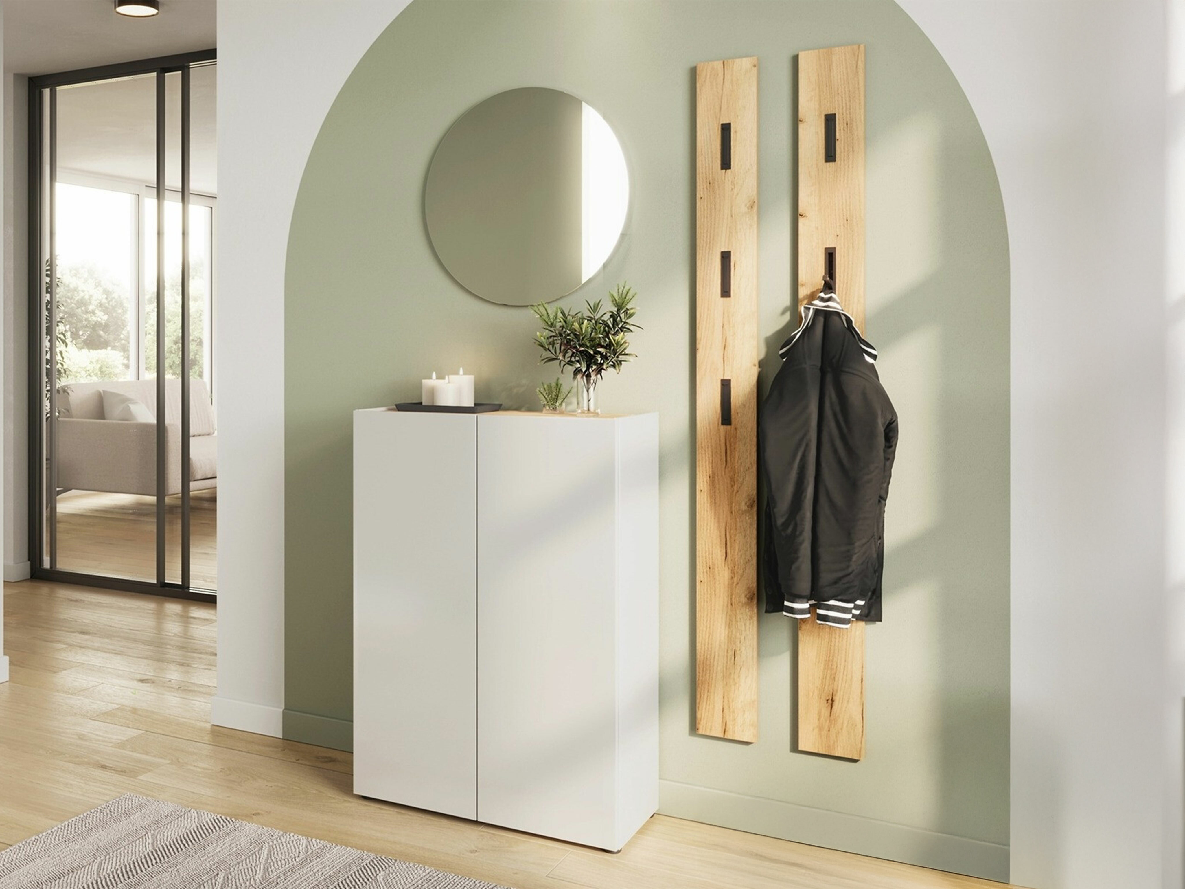 Flurgarnitur Lircamu 101 (Weiss)