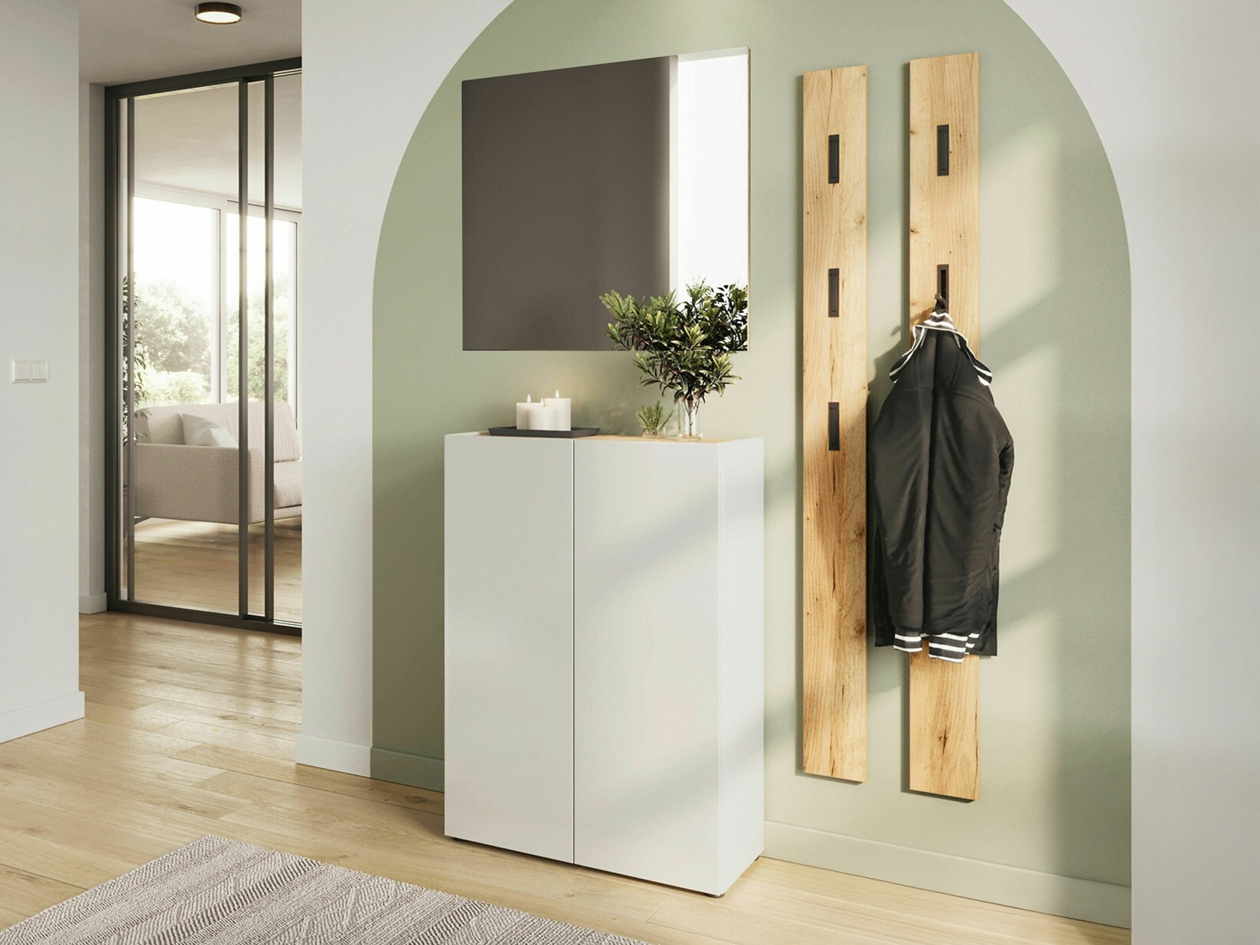 Flurgarnitur Lircamu 102 (Weiss)