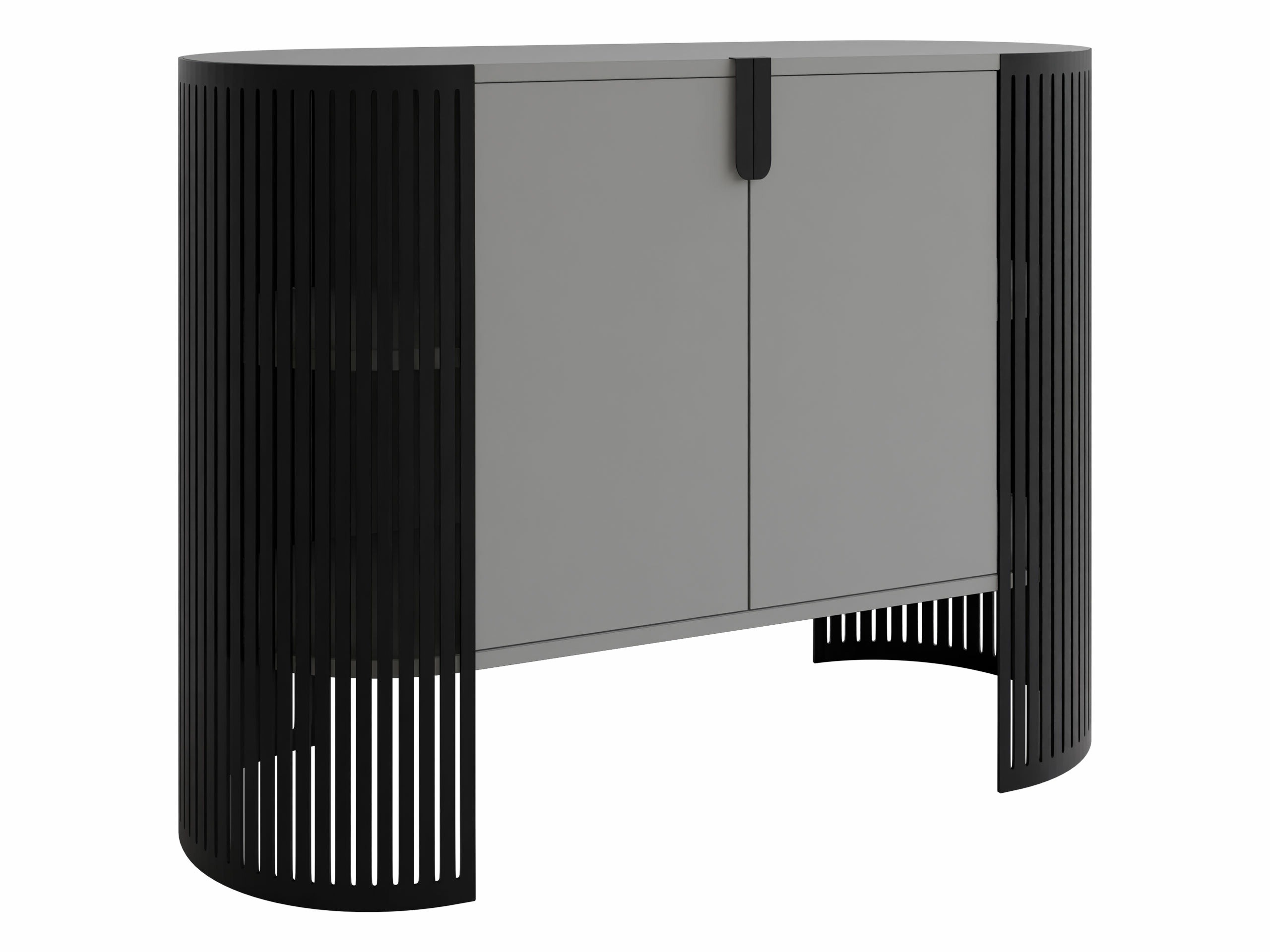 Sideboard Civer (Schwarz + Graphit)