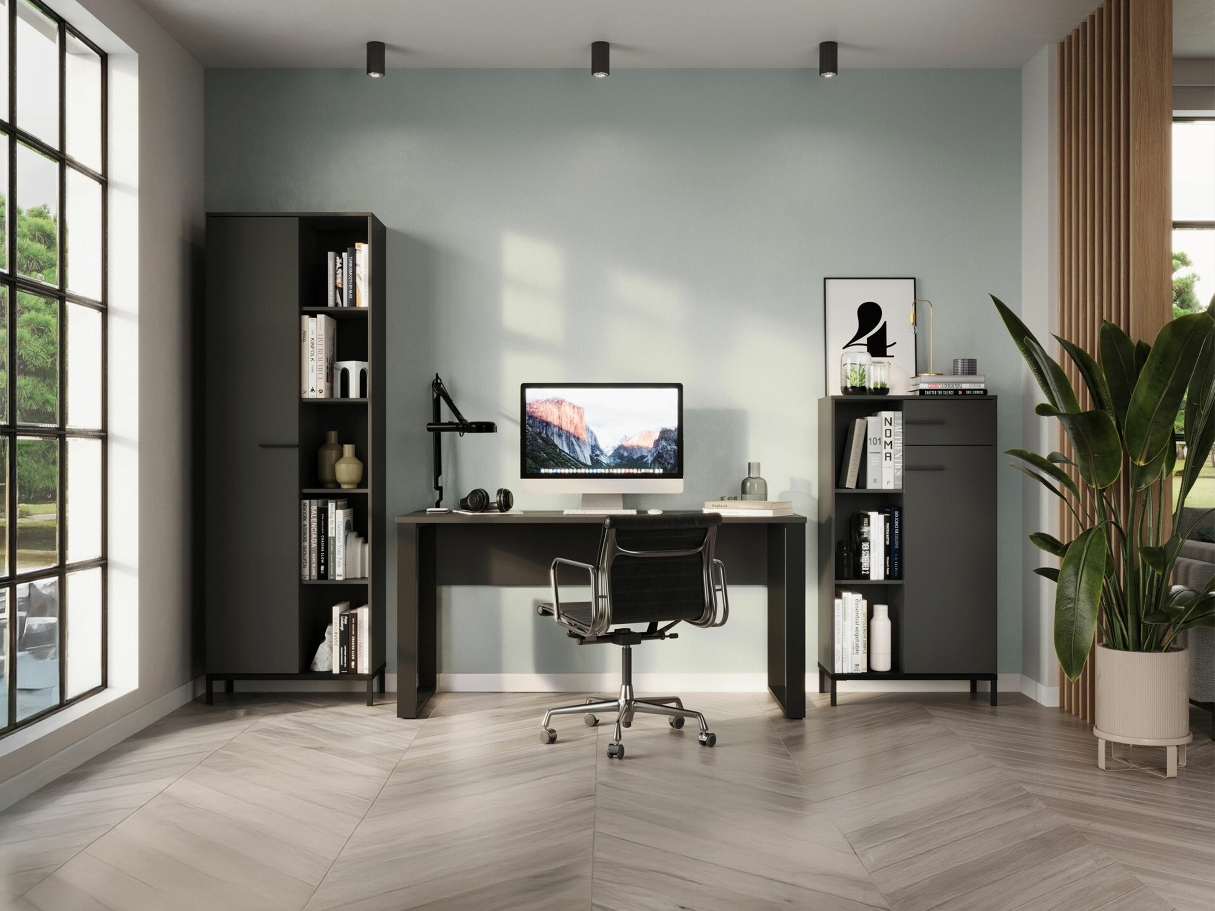 Büro-Set Solaro 102 (Graphit)