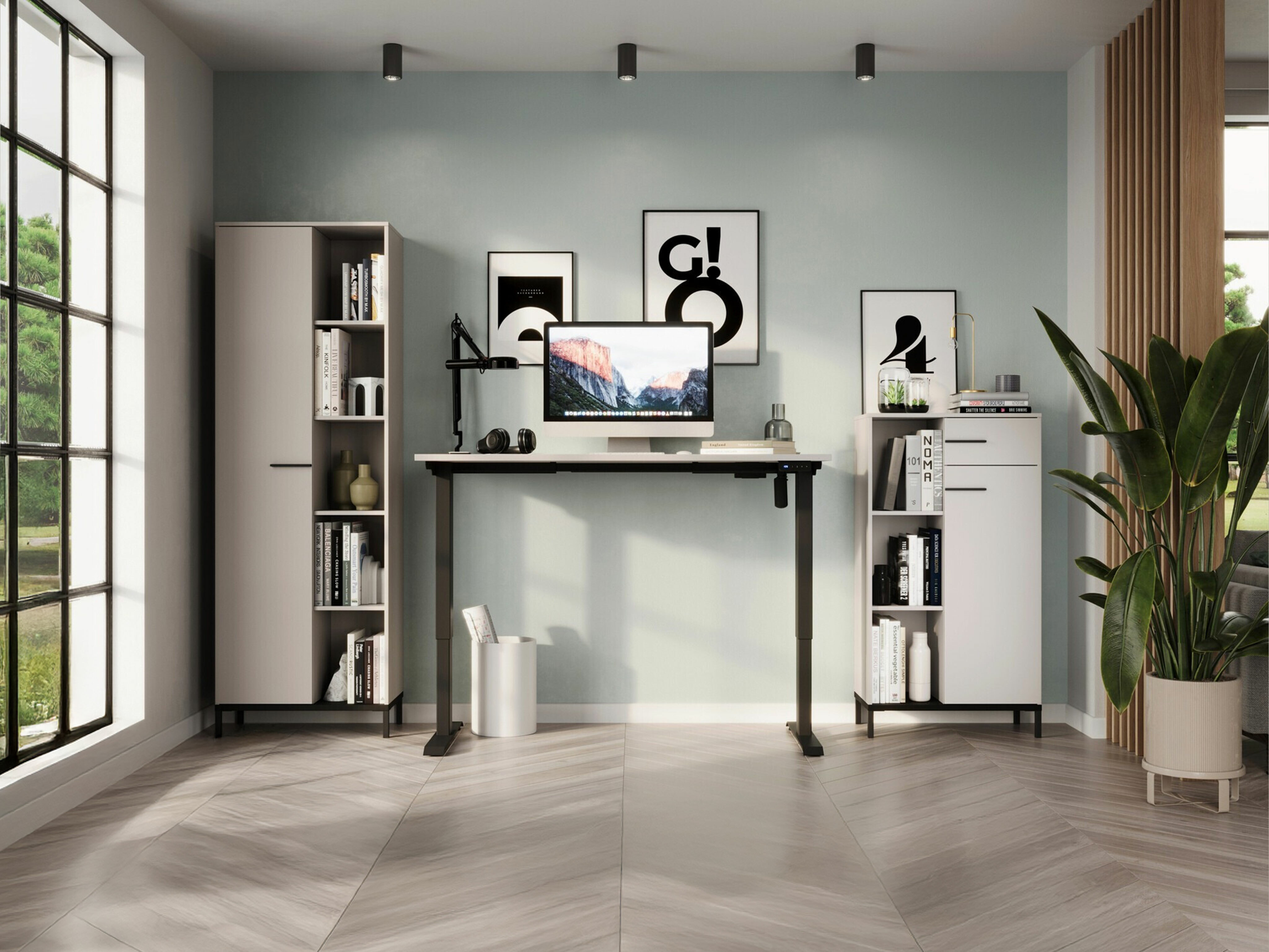 Büro-Set Solaro 105 (Kaschmir)