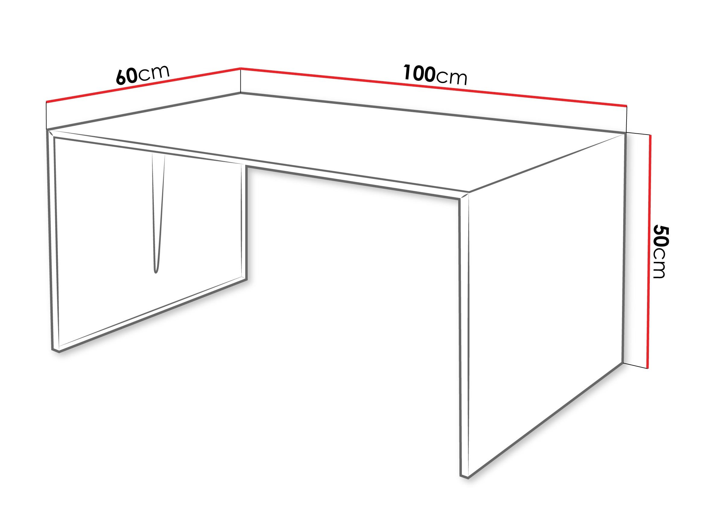 Couchtisch Oswego 146 (Schwarz)