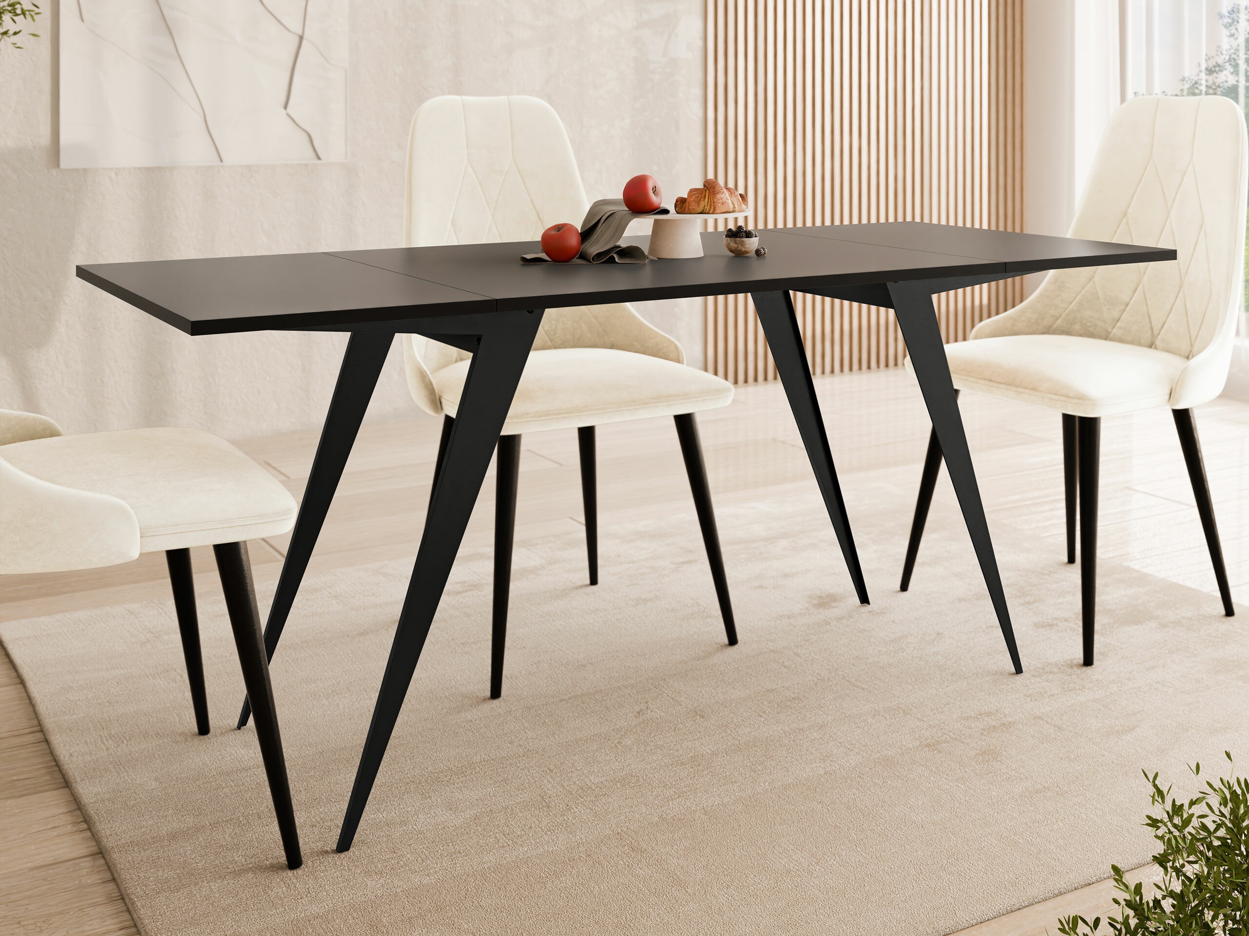 Couchtisch-Transformer Oswego 150 (Schwarz)