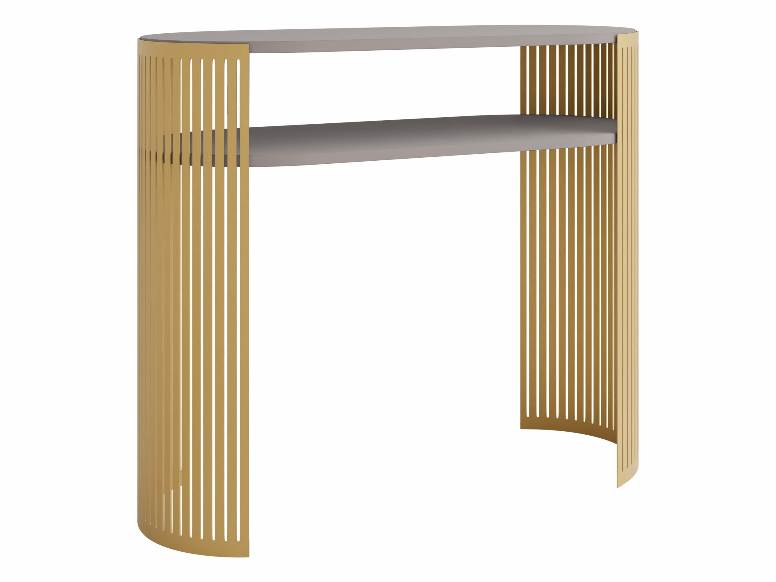 Konsolentisch Civer II (Gold + Kaschmir)
