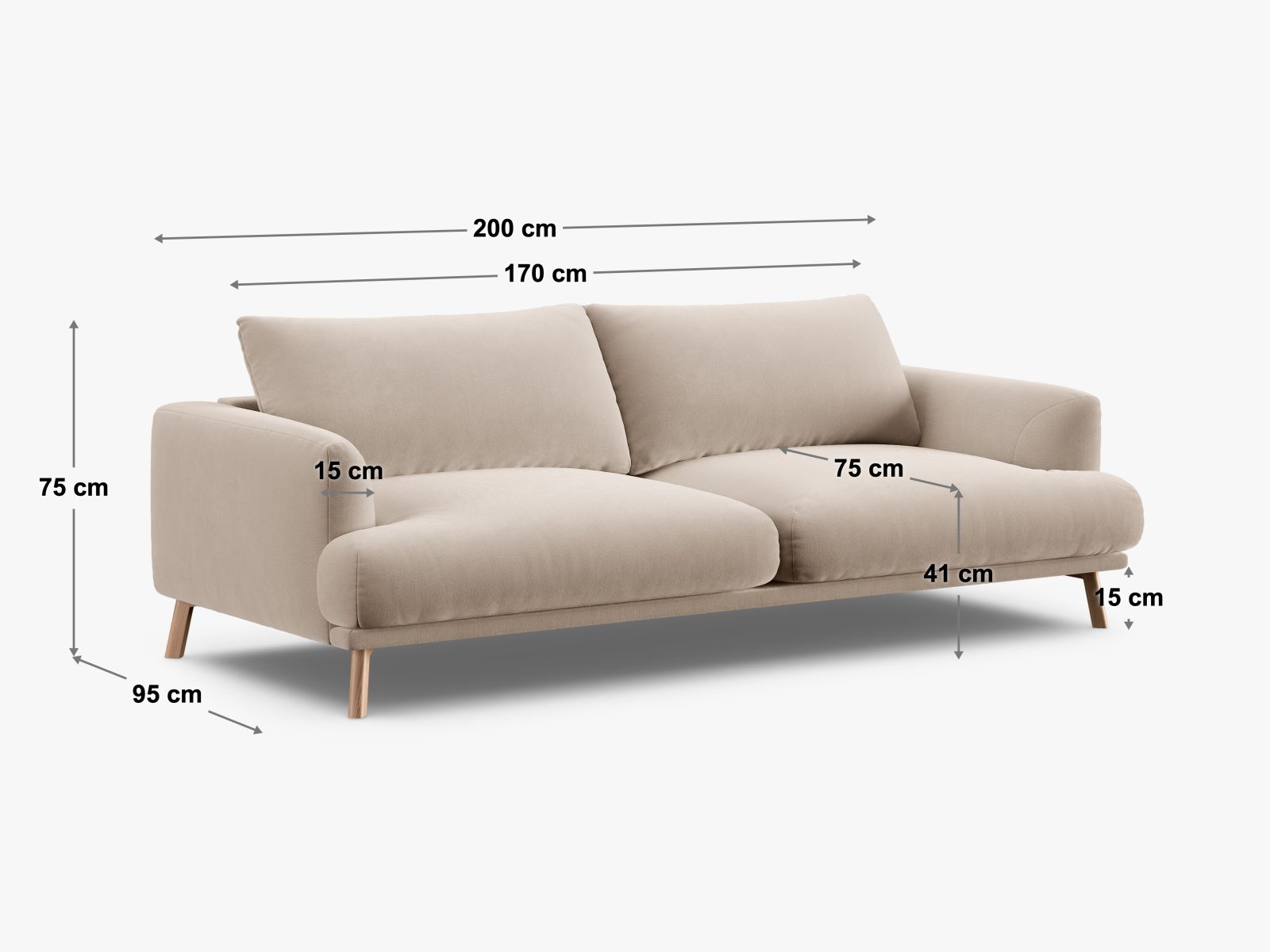 Sofa Nolavia 101 (Salvador 08)