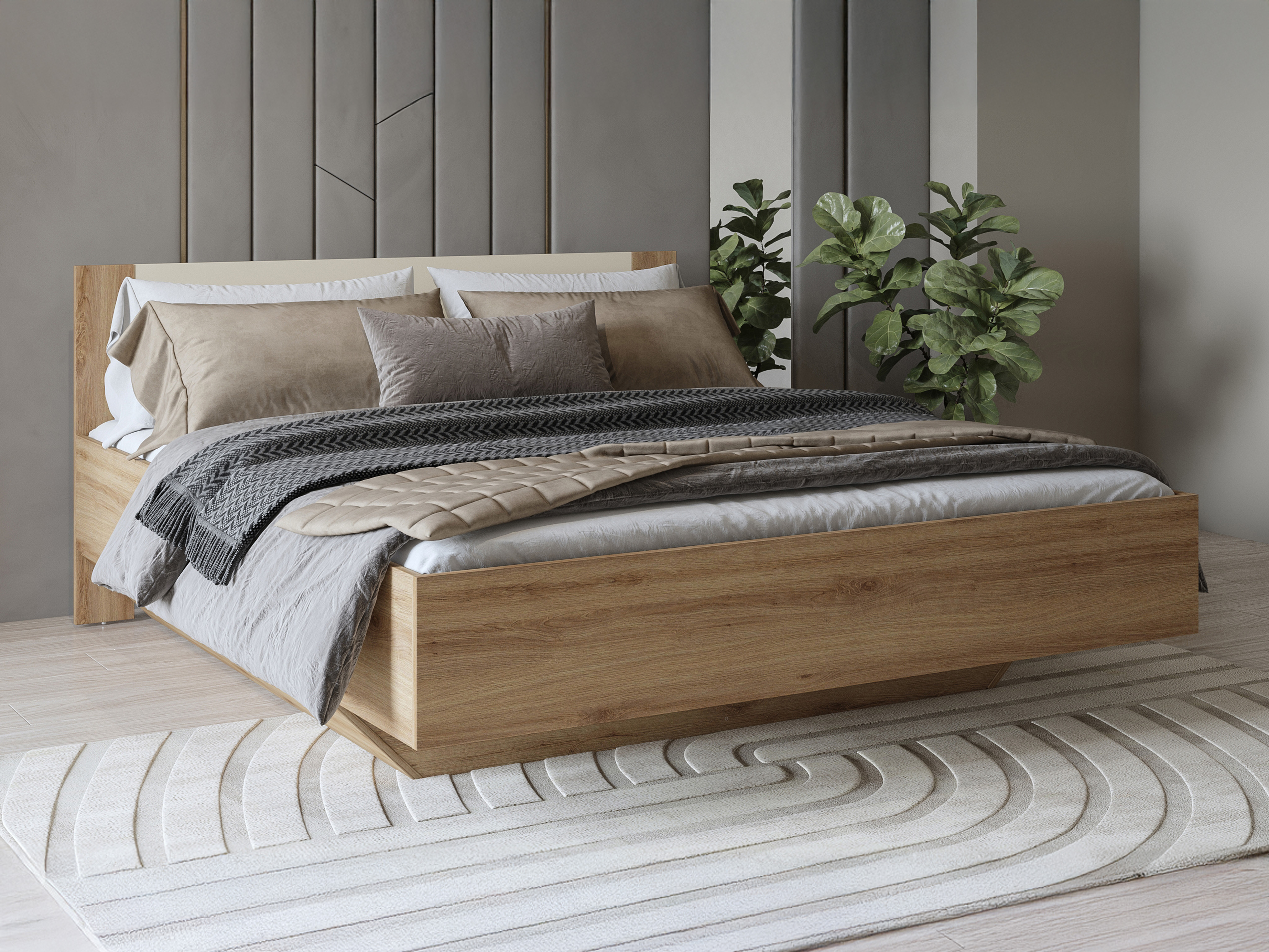 Bett Mirsevi 106 (160 x 200 cm)