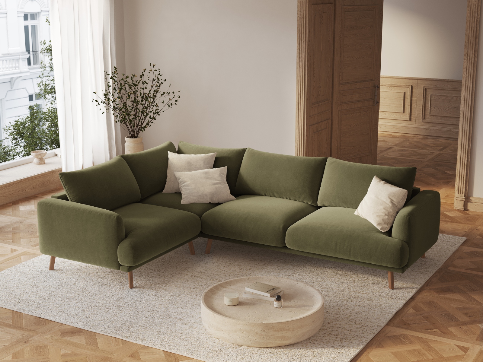 Ecksofa Nolavia 107 (Salvador 08)