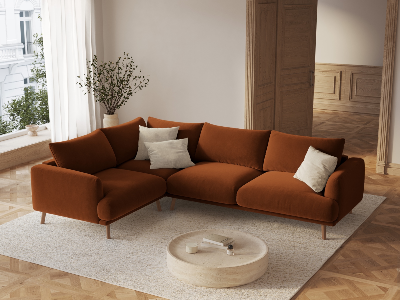 Ecksofa Nolavia 107 (Salvador 14)